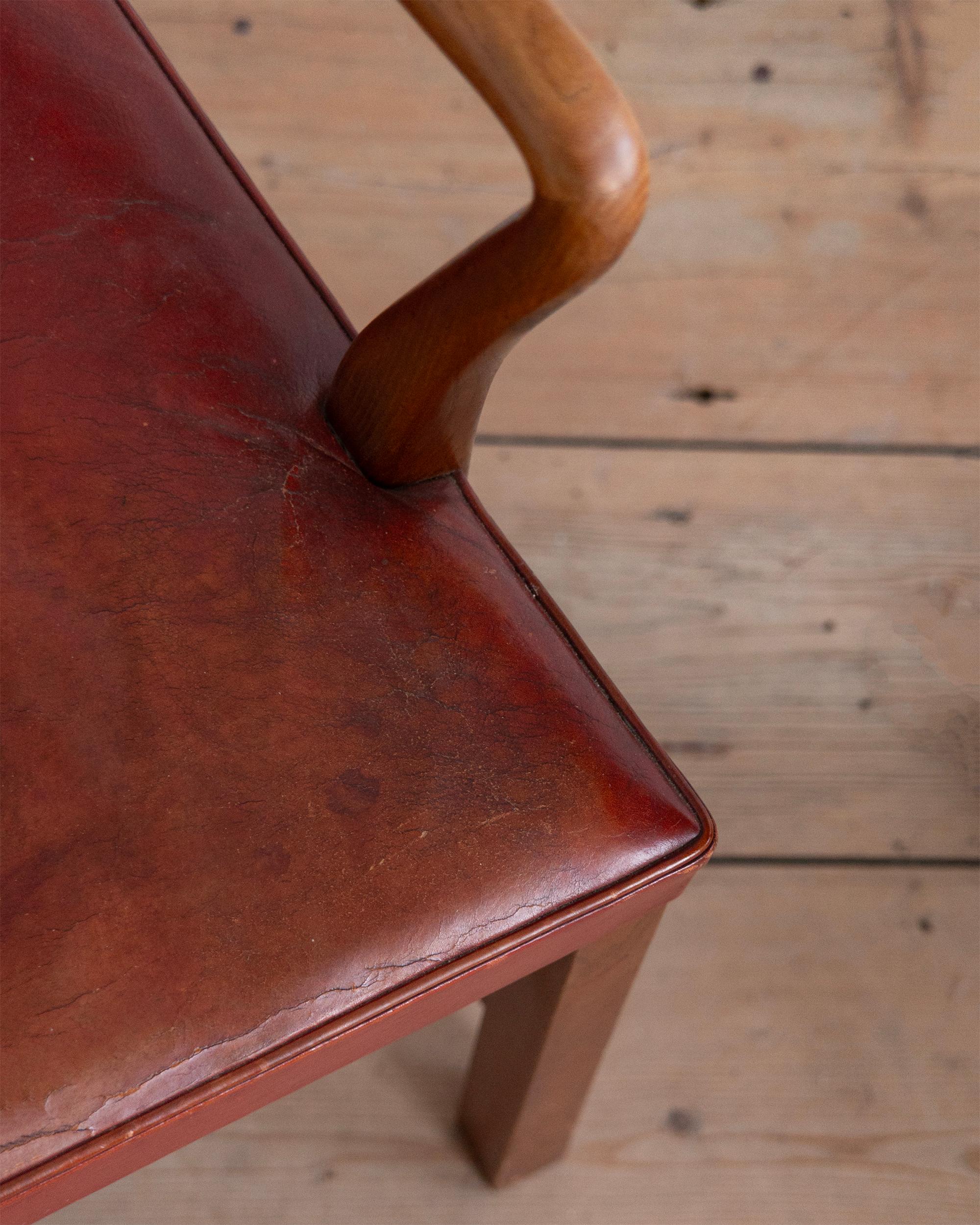 Sillón moderno de mediados de siglo de Ole Wanscher Danés en venta