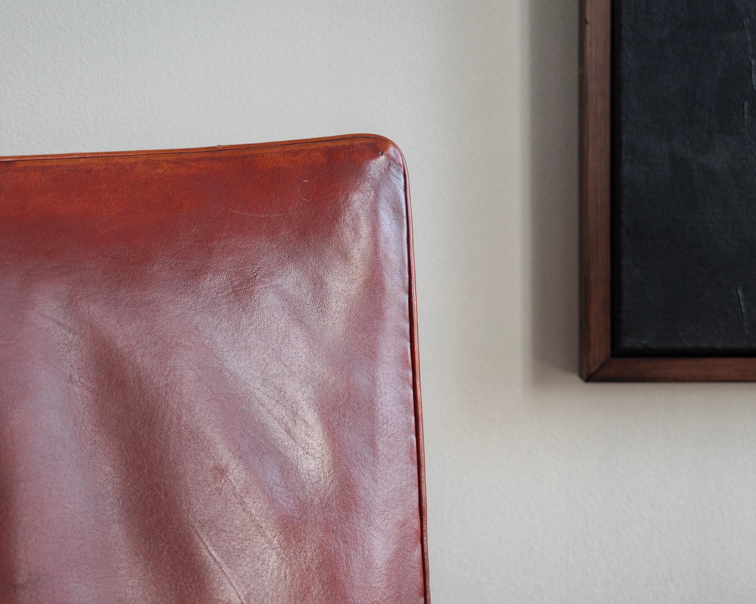Sillón moderno de mediados de siglo de Ole Wanscher en Bueno estado para la venta en Allerum, SE