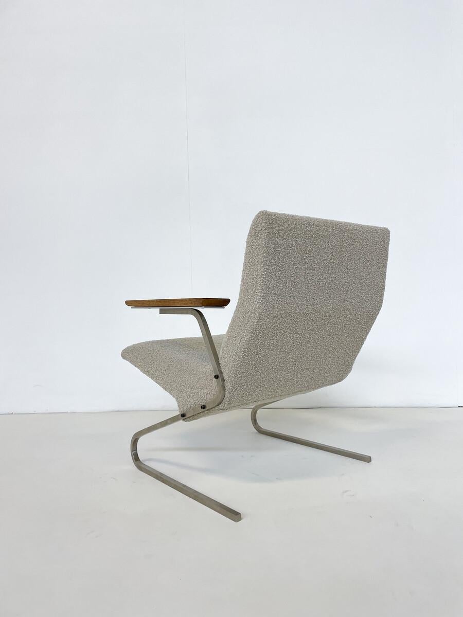 Mid-Century Modern Armchair ‘Cantilever’ by George van Rijck for Beaufort  In Good Condition For Sale In Brussels, BE