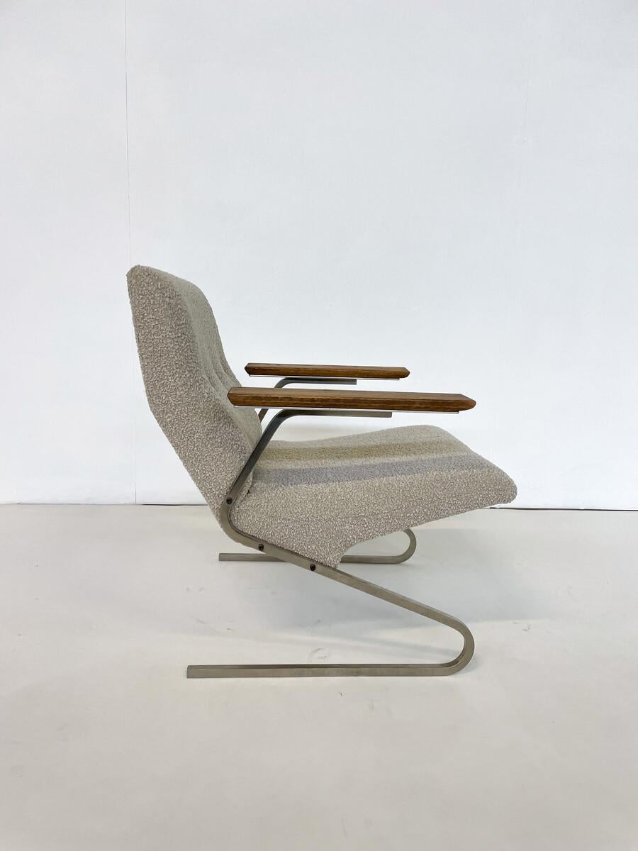Mid-20th Century Mid-Century Modern Armchair ‘Cantilever’ by George van Rijck for Beaufort  For Sale