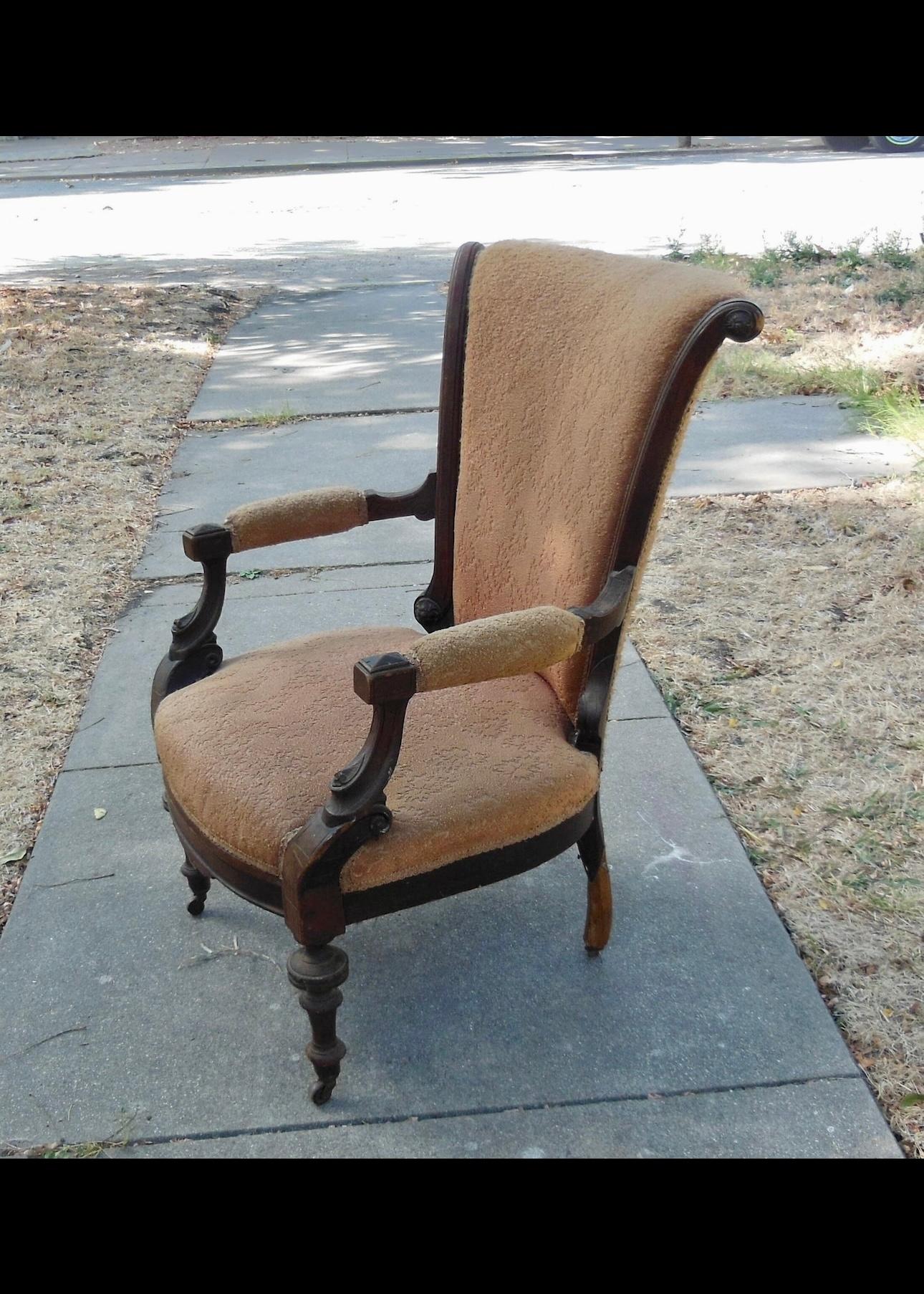 American Mid Century Modern Armchair  For Sale