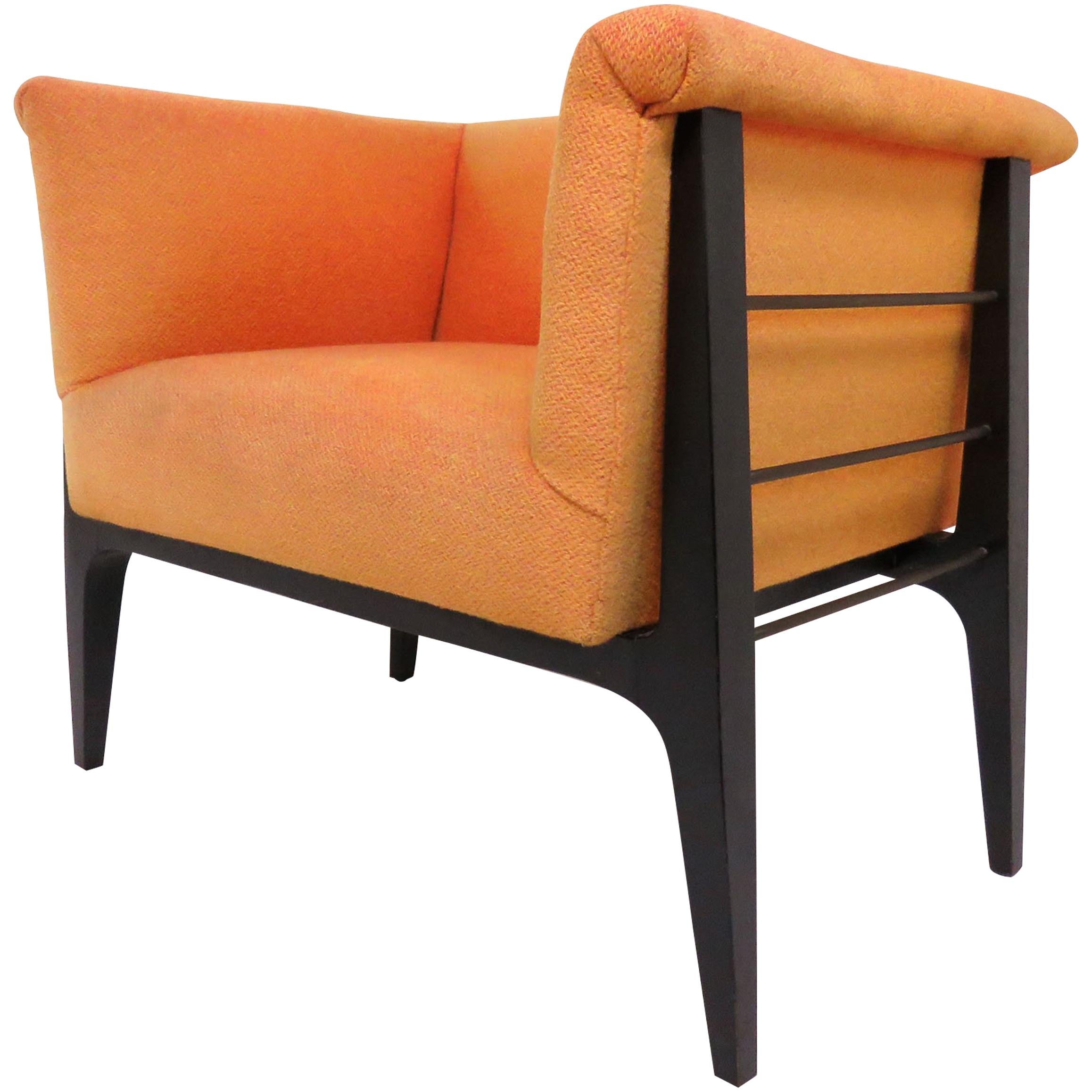 Mid-Century Modern Armchair in Manner of Harvey Probber For Sale