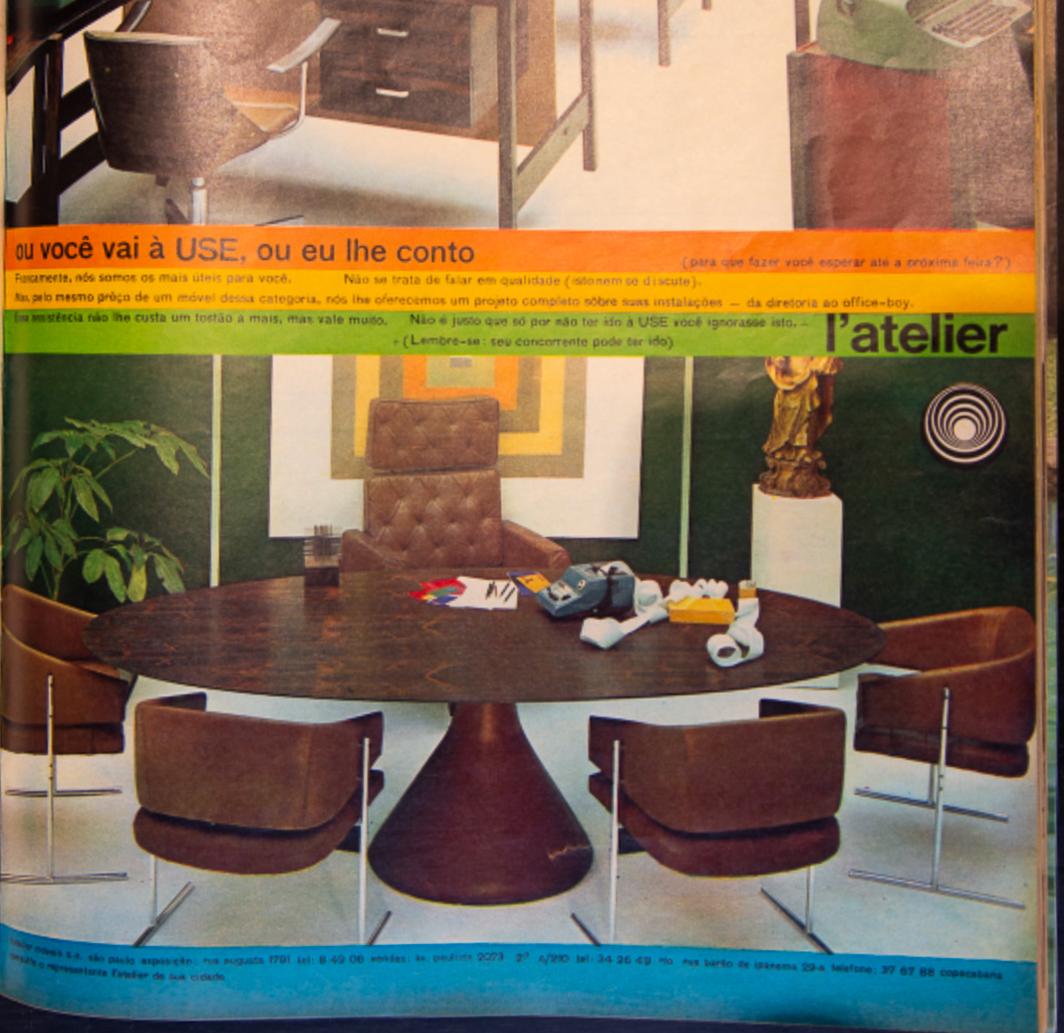 Mid-Century Modern Armchair “Senior” in Metal & Suede, Jorge Zalszupin, c. 1960s For Sale 4