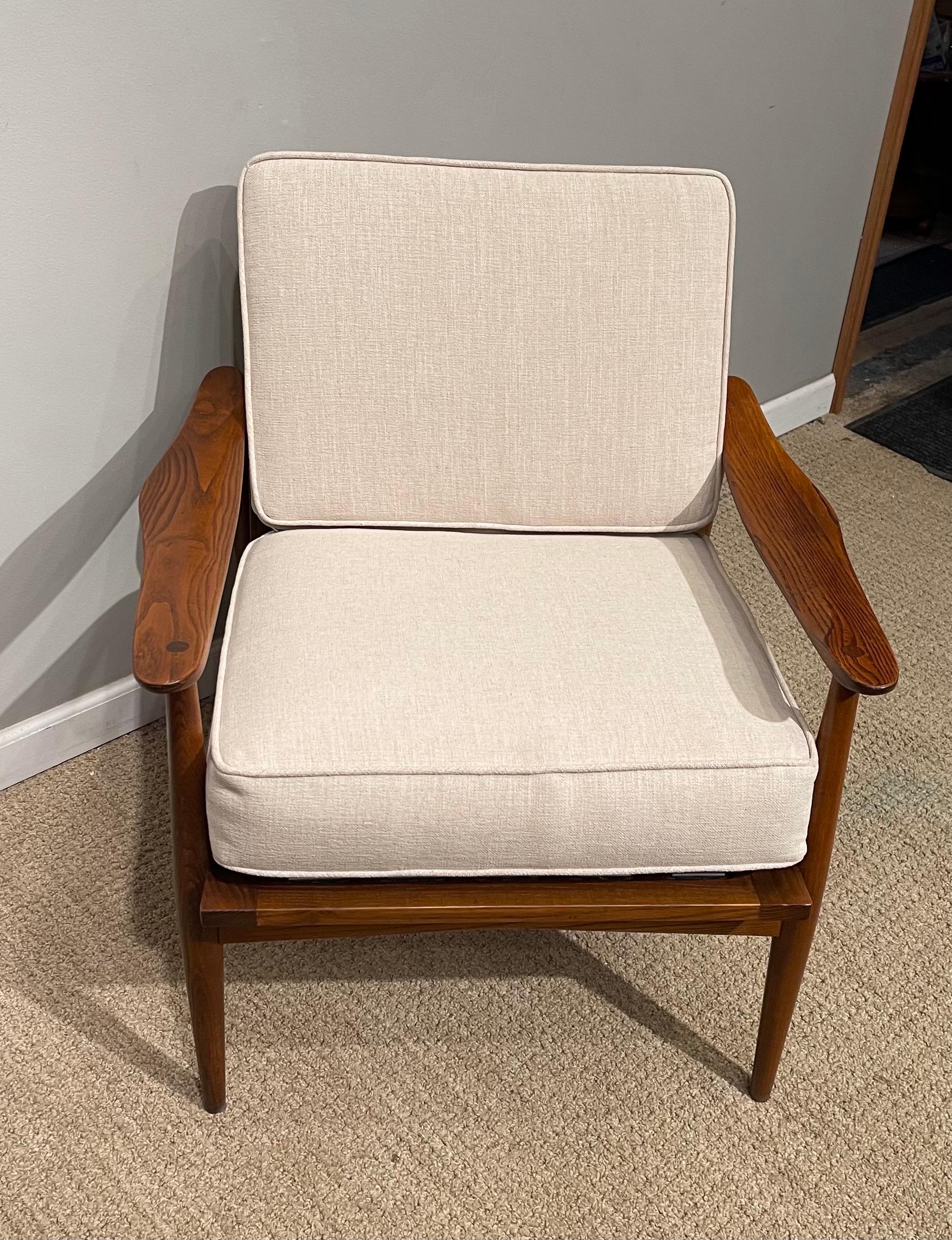 mid century modern armchair