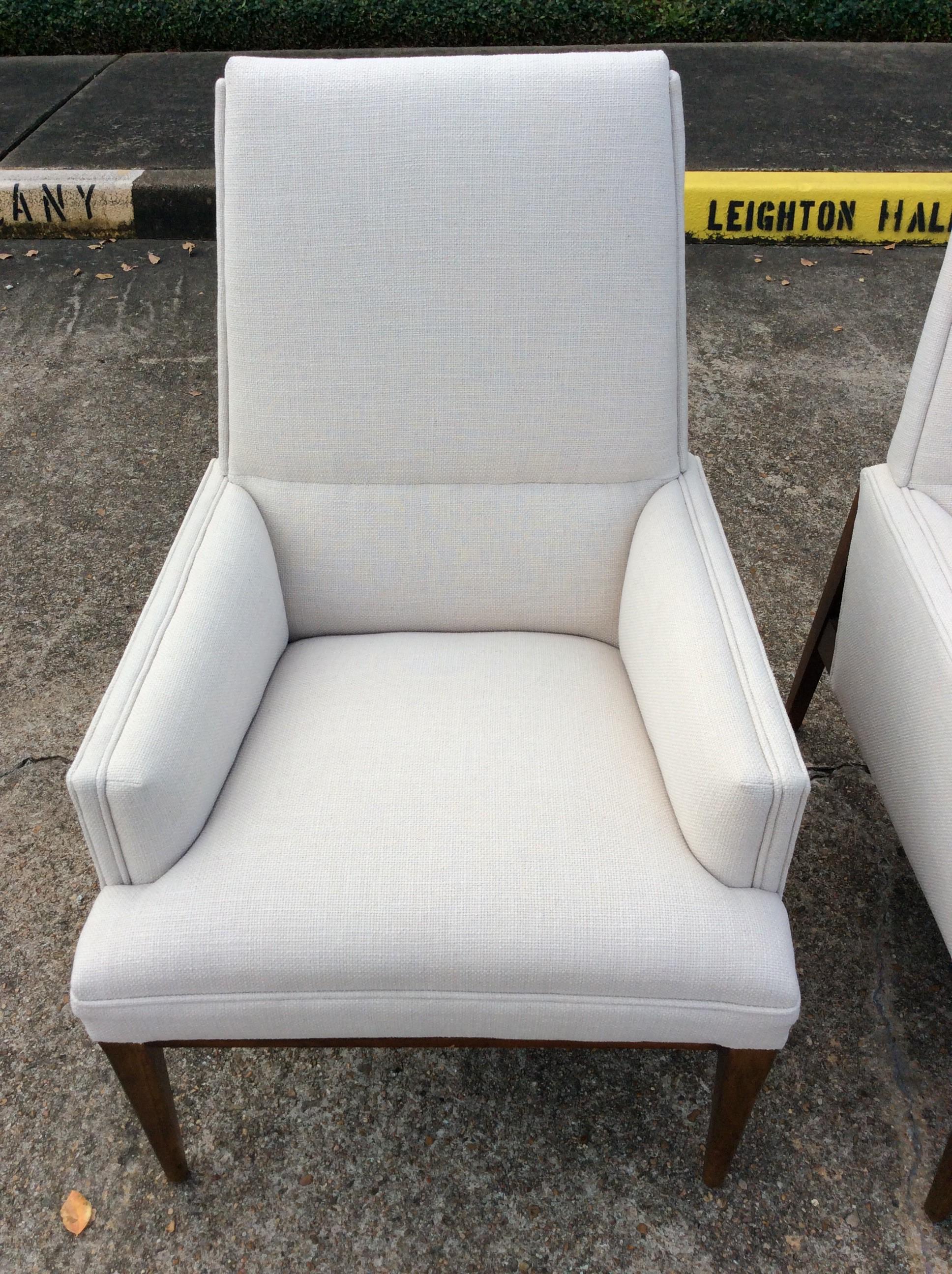 Mid-Century Modern Armchairs, a Pair For Sale 1