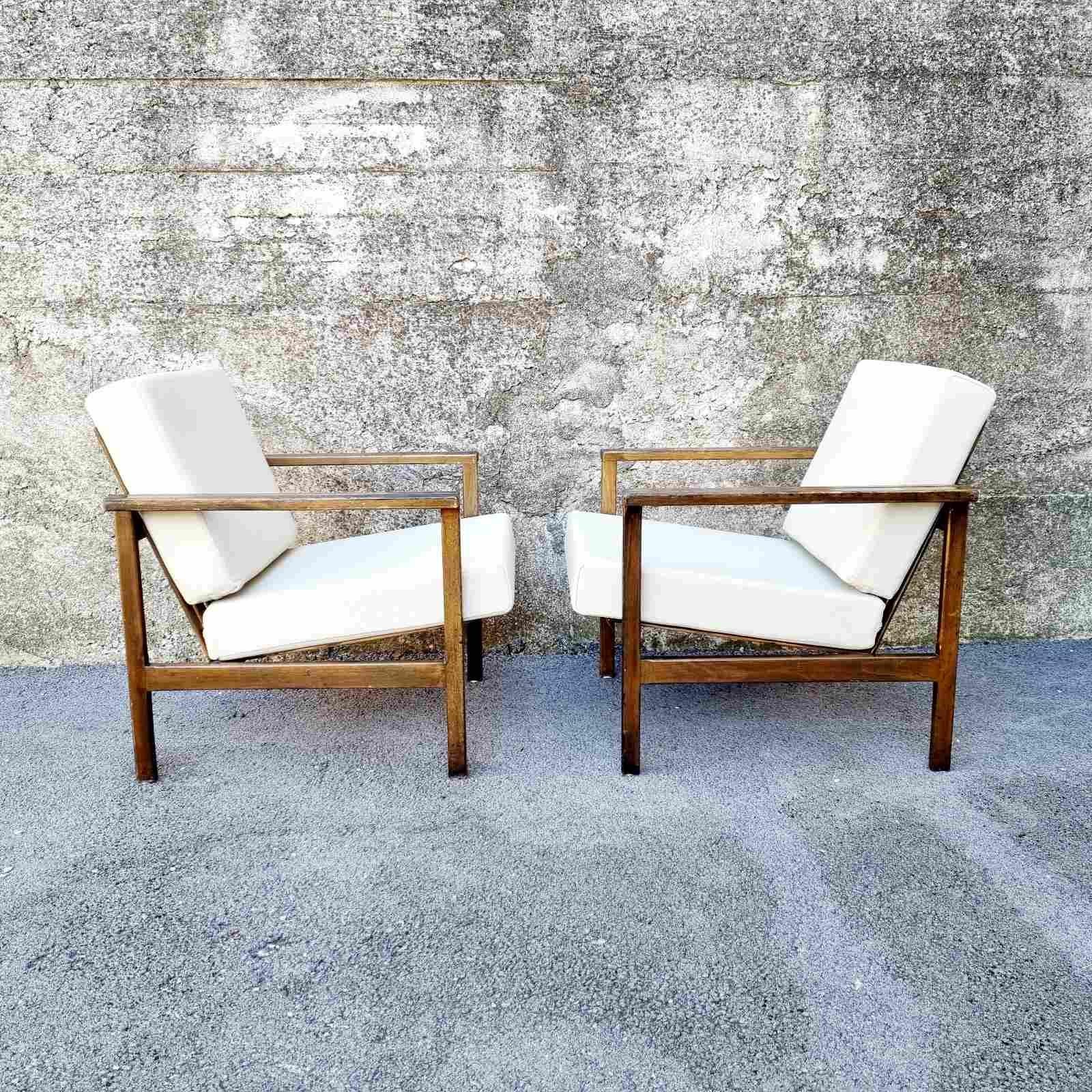 Mid-Century Modern Armchairs Model Bled from Stol Kamnik, 1960s, Set of 2 In Excellent Condition For Sale In Lucija, SI