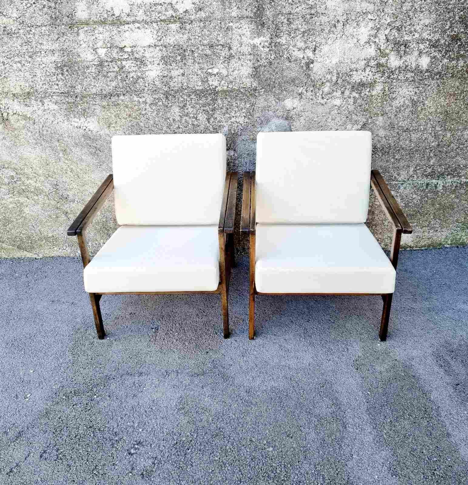 Mid-Century Modern Armchairs Model Bled from Stol Kamnik, 1960s, Set of 2 For Sale 2
