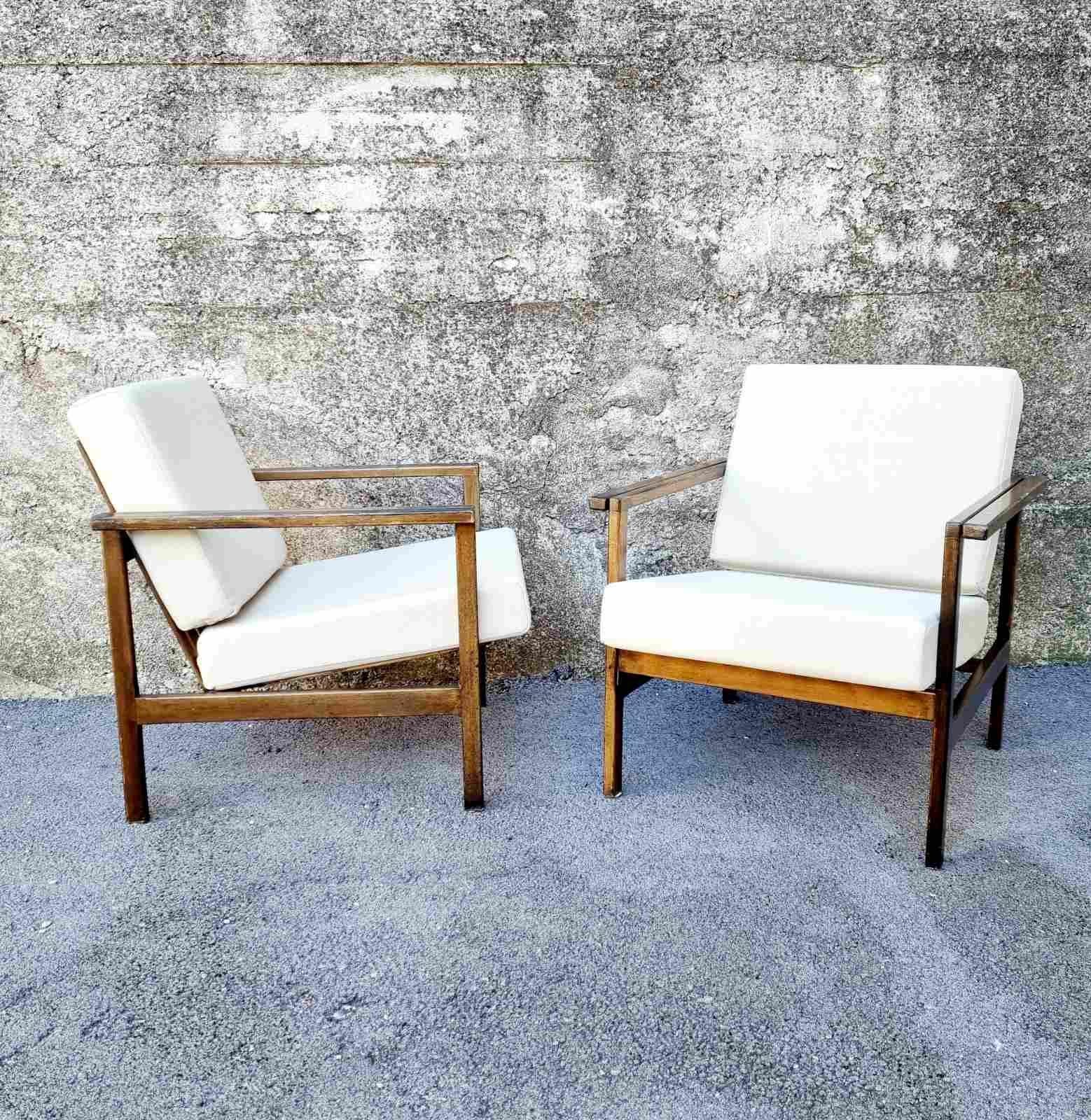 Mid-Century Modern Armchairs Model Bled from Stol Kamnik, 1960s, Set of 2 For Sale 3