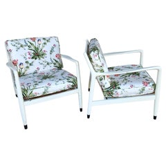 Mid Century Modern Armchairs Tulips A Pair