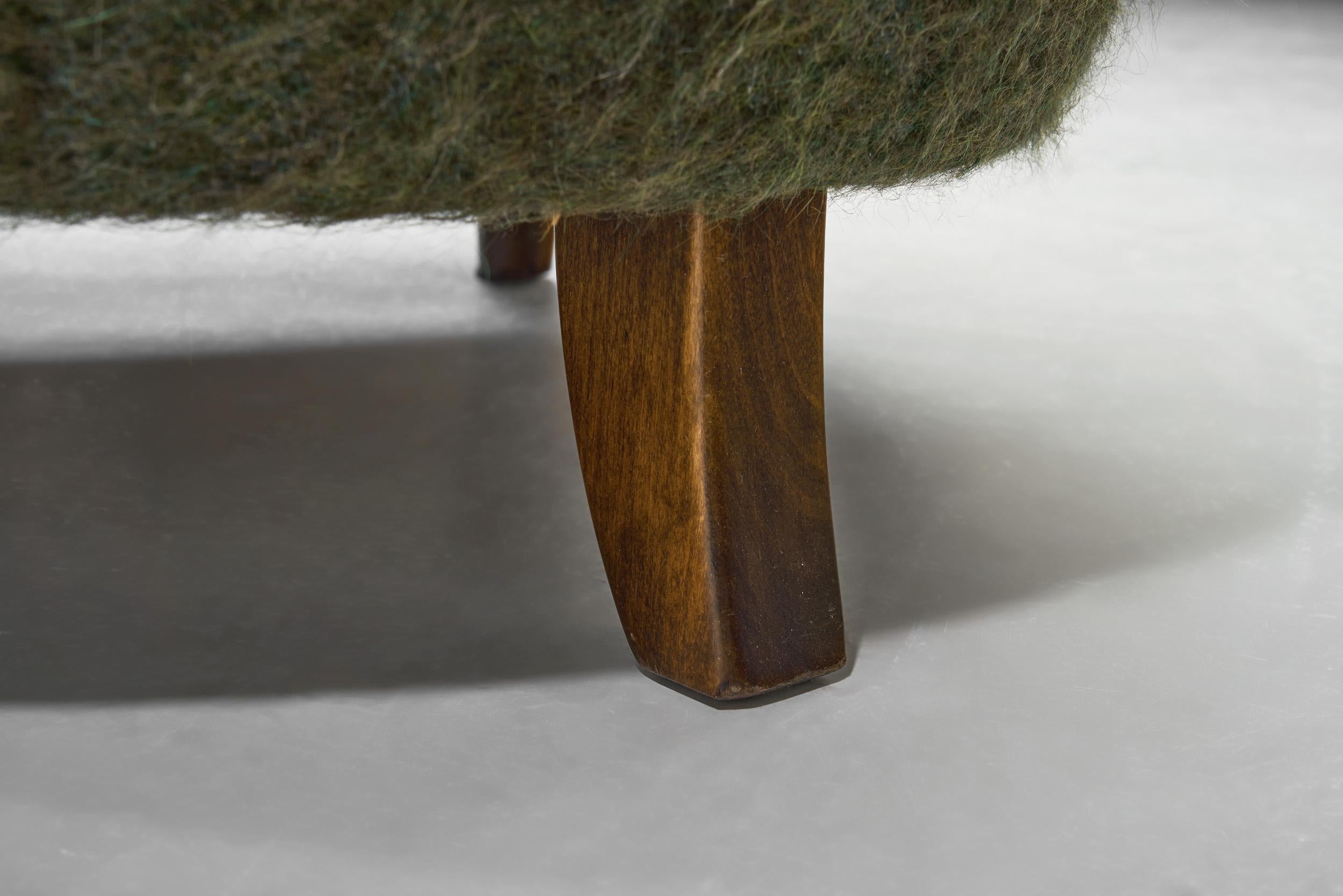 Fauteuils The Modernity avec tapisserie verte, Europe 1950s en vente 6