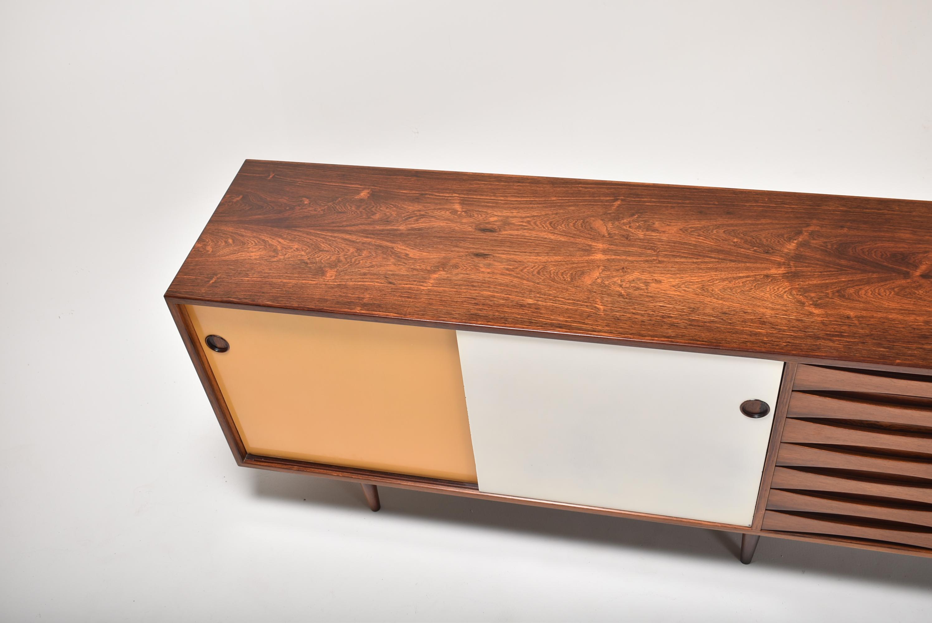 Mid-20th Century Mid century modern Arne Vodder ''29 A'' Sideboard in Rosewood, Denmark, 1960 For Sale