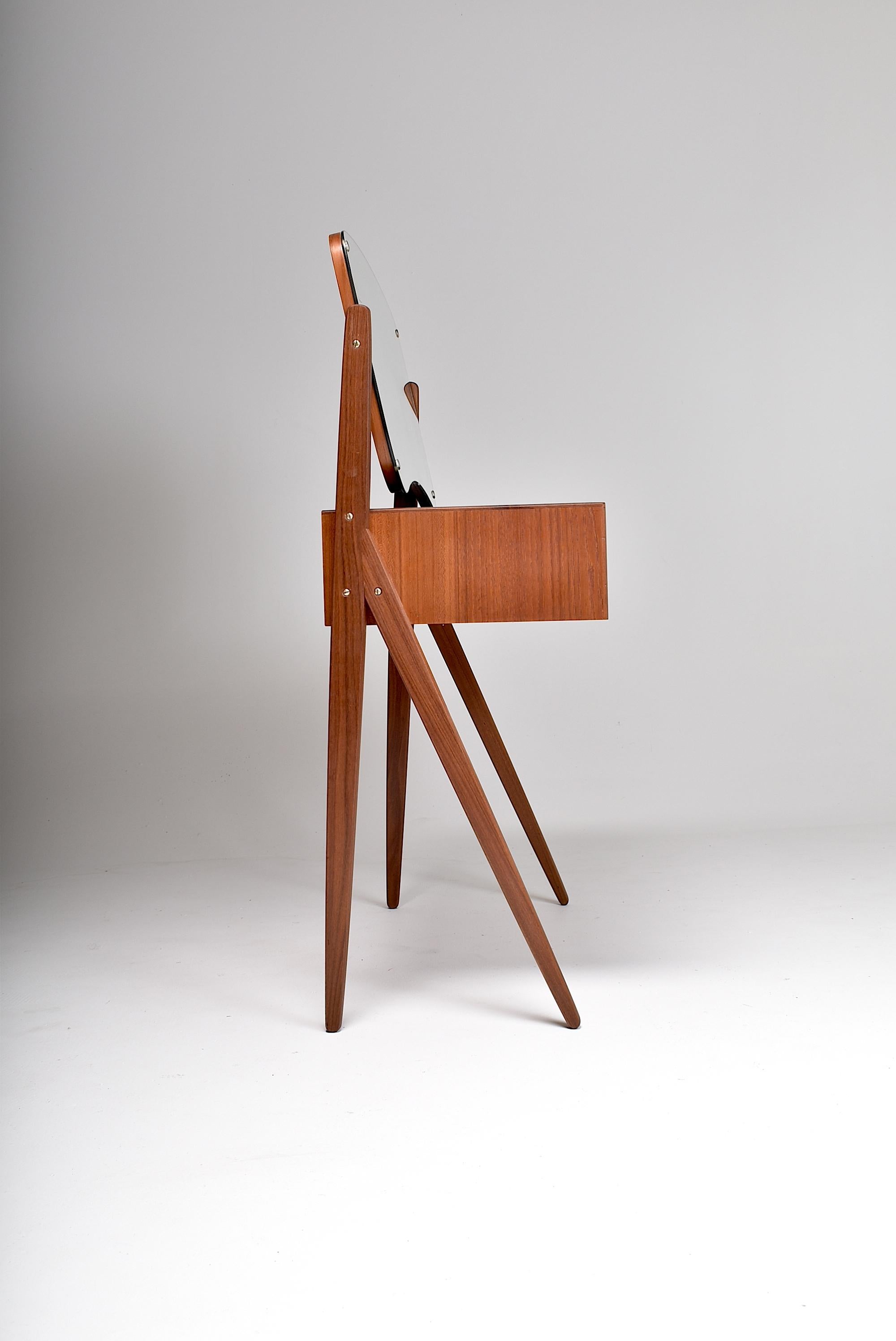 Danish Mid-Century Modern Arne Vodder Vanity Table, Denmark, 1960