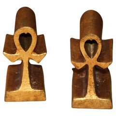 Reggilibri Ankh di C.C., 1960, arte moderna di metà secolo