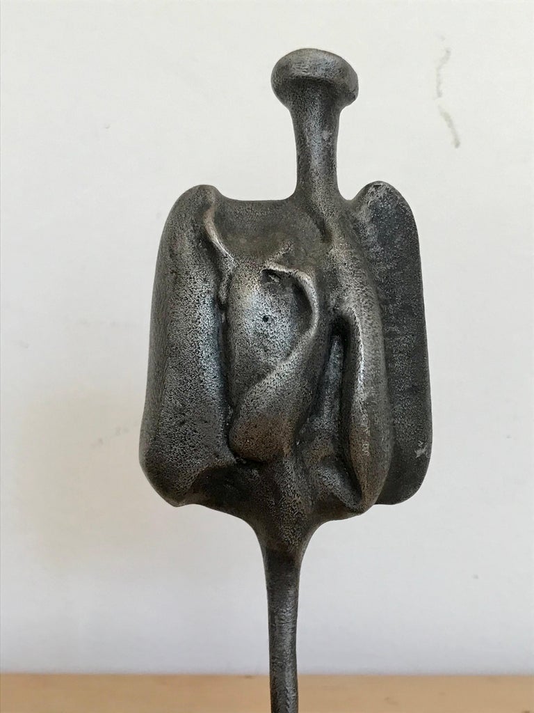 Mid-Century Modern Art Brutalist Sculpture Figure 3