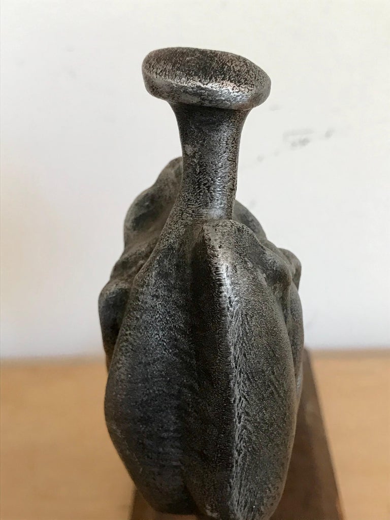 Mid-Century Modern Art Brutalist Sculpture Figure 2