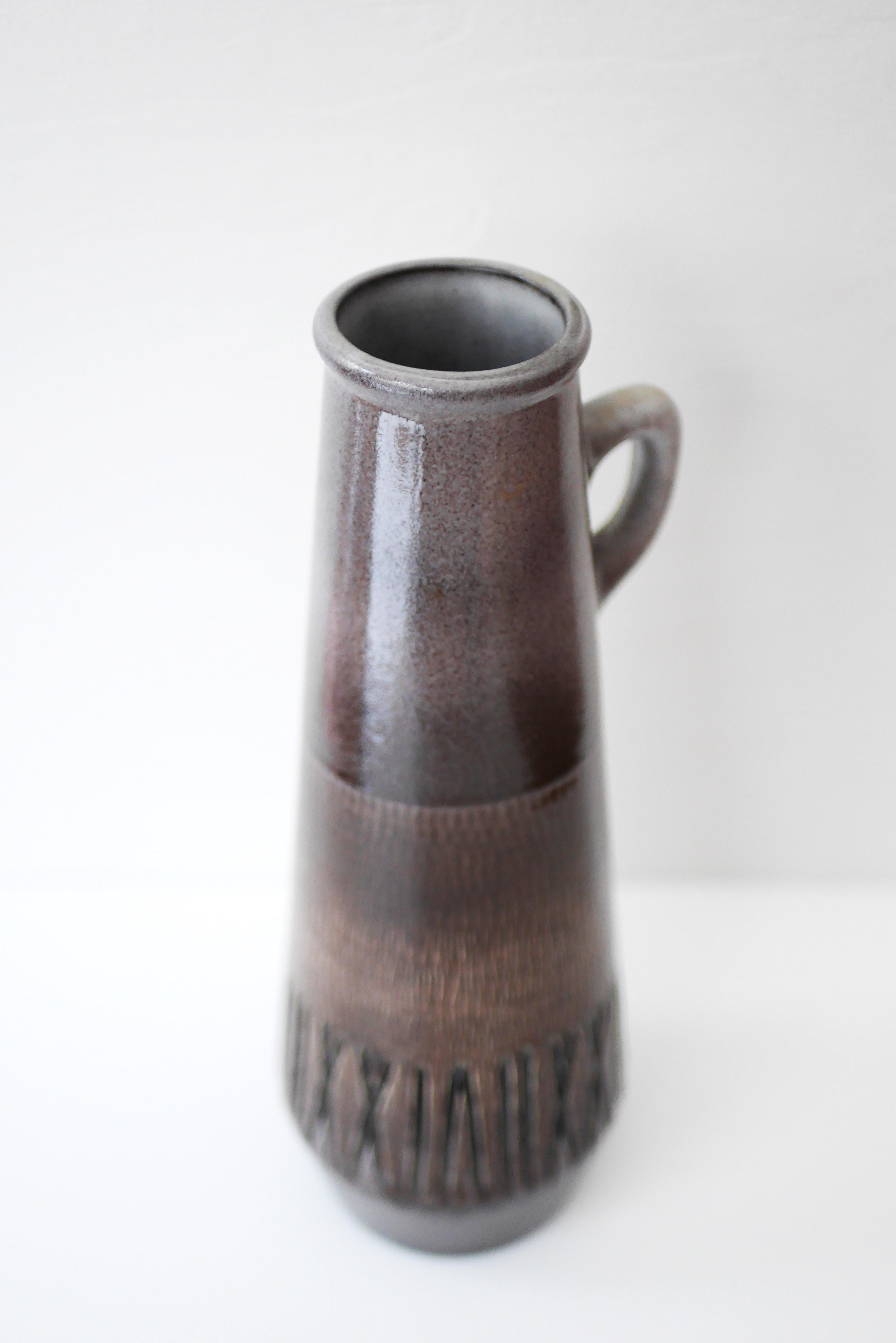 Mid-Century Modern Art Ceramic Vase by Ingrid Atterberg for Upsala-Ekeby, 1970s For Sale 5