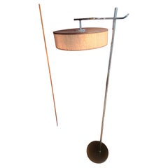 Lámpara de pie Art Decó de mediados de siglo de Kurt Versen