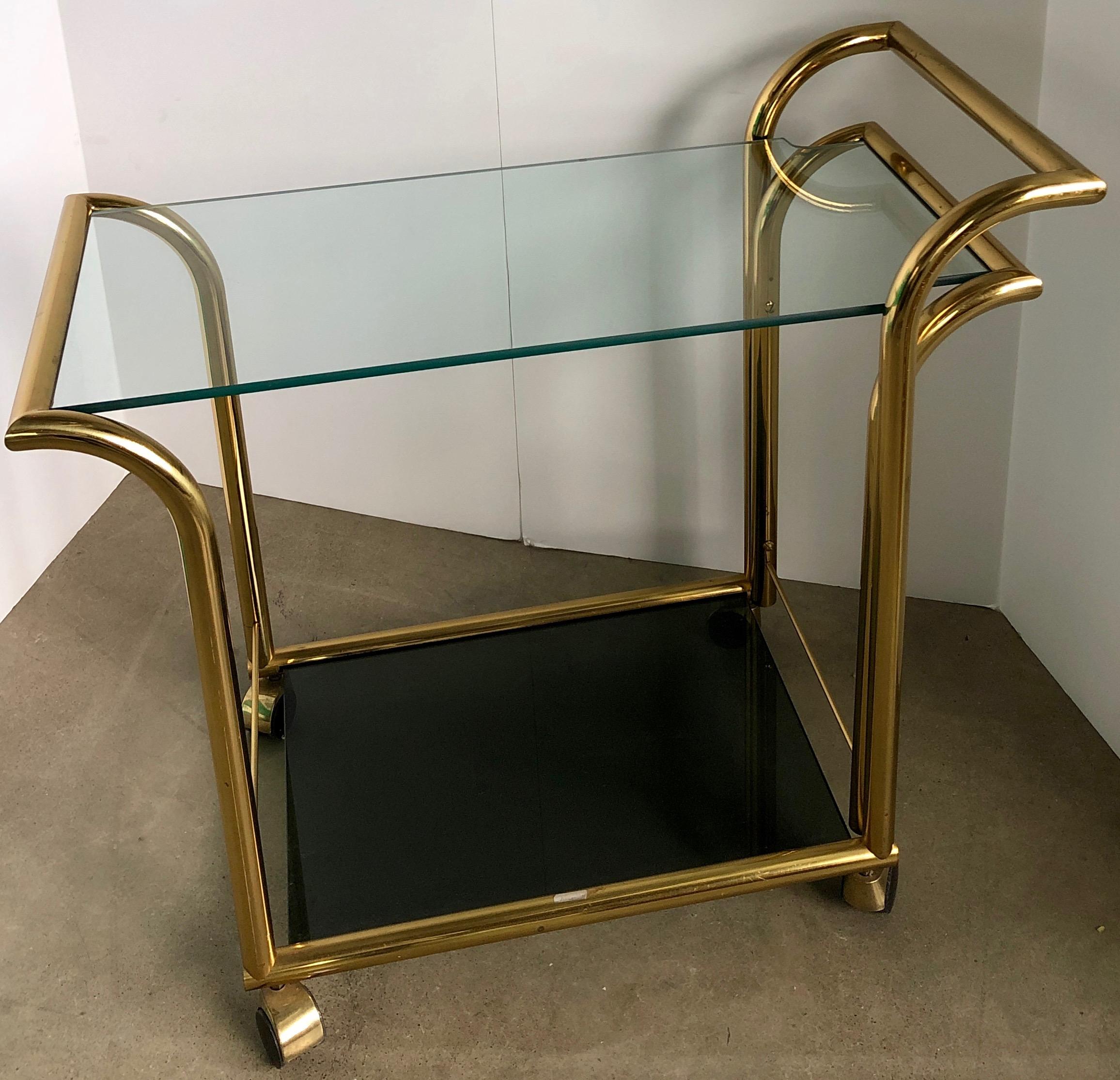 art deco bar cart