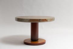Mid-Century Modern Art Deco Otto Wretling Round Table
