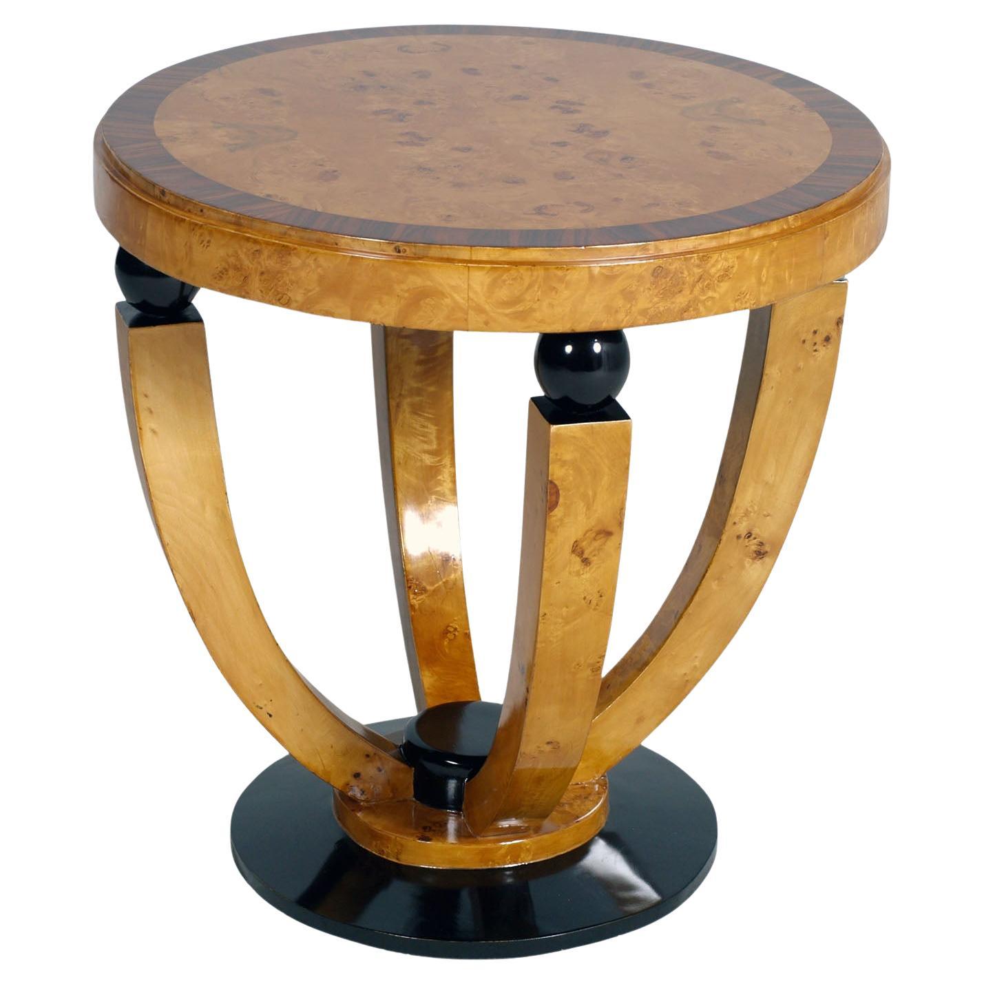 Mid Century Modern , Art Deco Round Side Table by Palazzi dell'Arte, Cantù in vendita