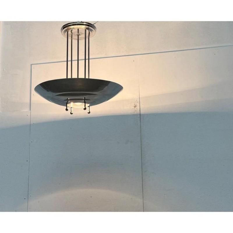 Mid-Century Modern Art Deco Style Pendant Lamp, 1950s For Sale 6