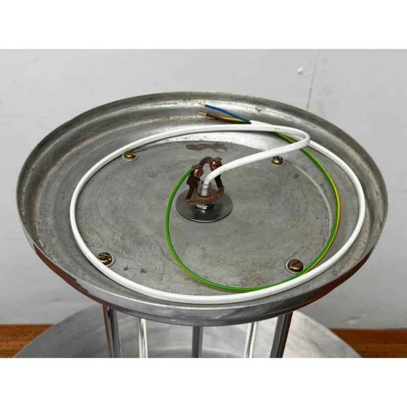 Mid-Century Modern Art Deco Style Pendant Lamp, 1950s For Sale 9