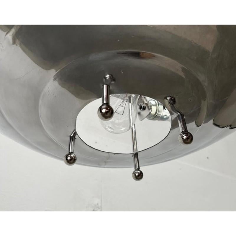 Mid-Century Modern Art Deco Style Pendant Lamp, 1950s For Sale 13