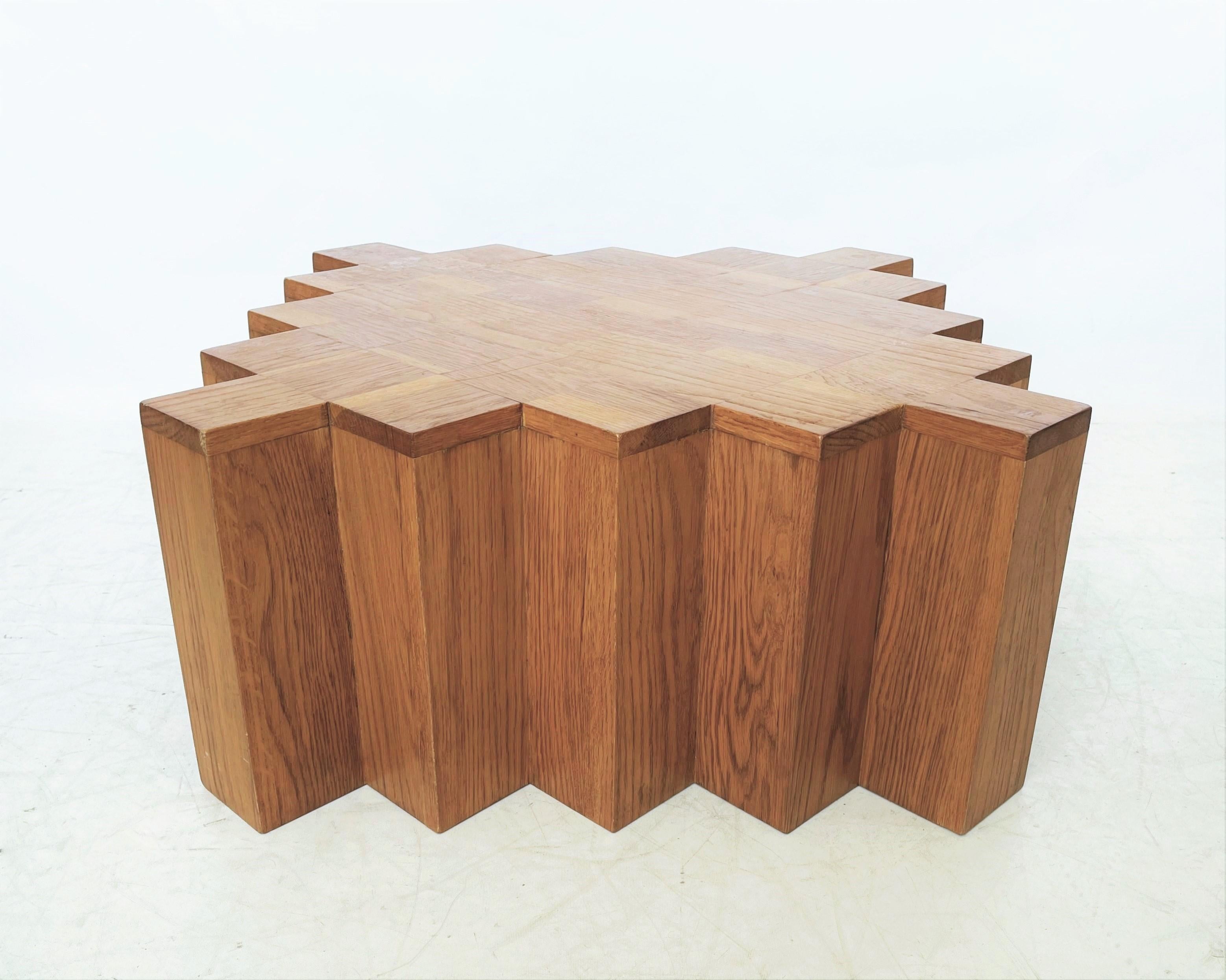20th Century Mid-Century Modern Art Deco Style Skyscraper Coffee or Cocktail Table For Sale