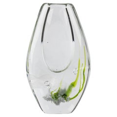 Mid-Century Modern Art Glass Vase by Vicke Lindstrand for Kosta Boda Sweden