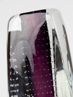 Mid-Century Modern Art Glass Vase - Glashütte Theresienthal - Gunnel Nyman