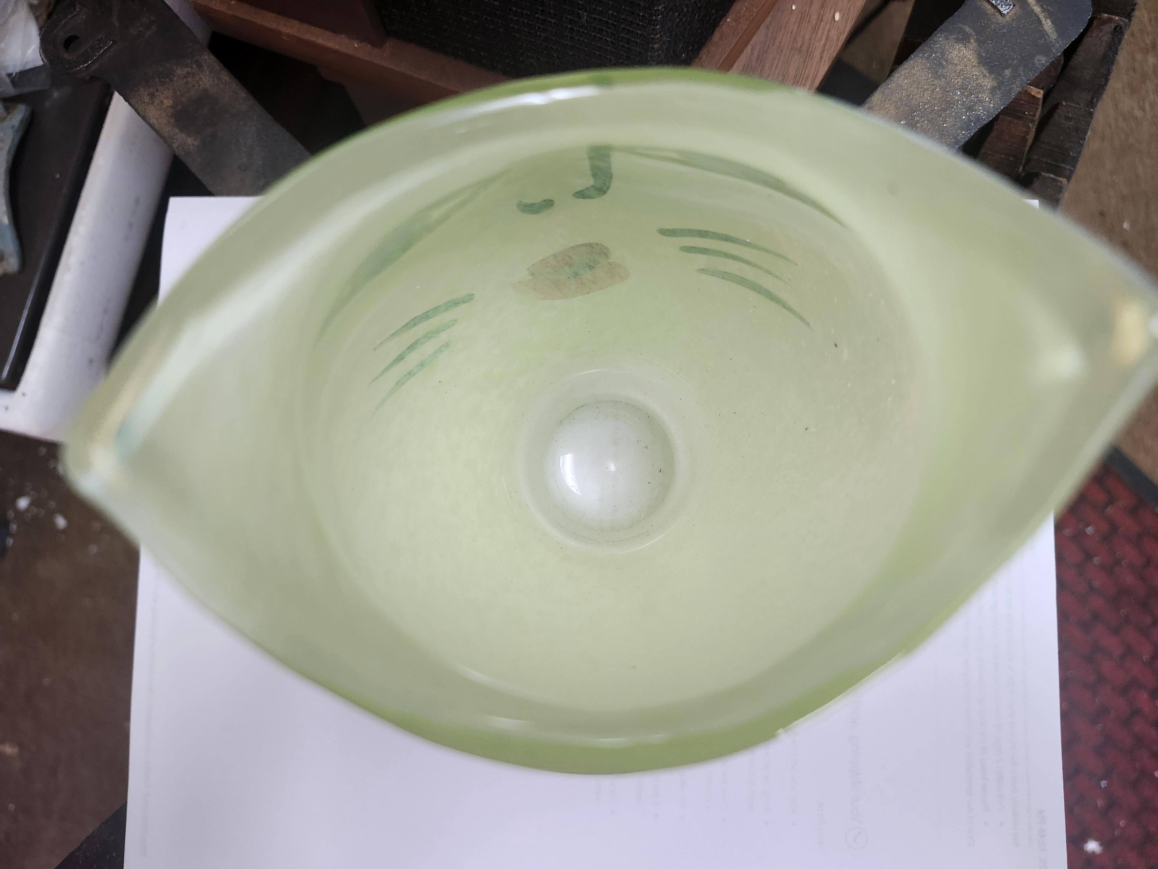 Fin du 20e siècle Vase en verre d'art moderne du milieu du siècle Kosta Boda par Ulrica Hydman-Vallien Open Mind en vente