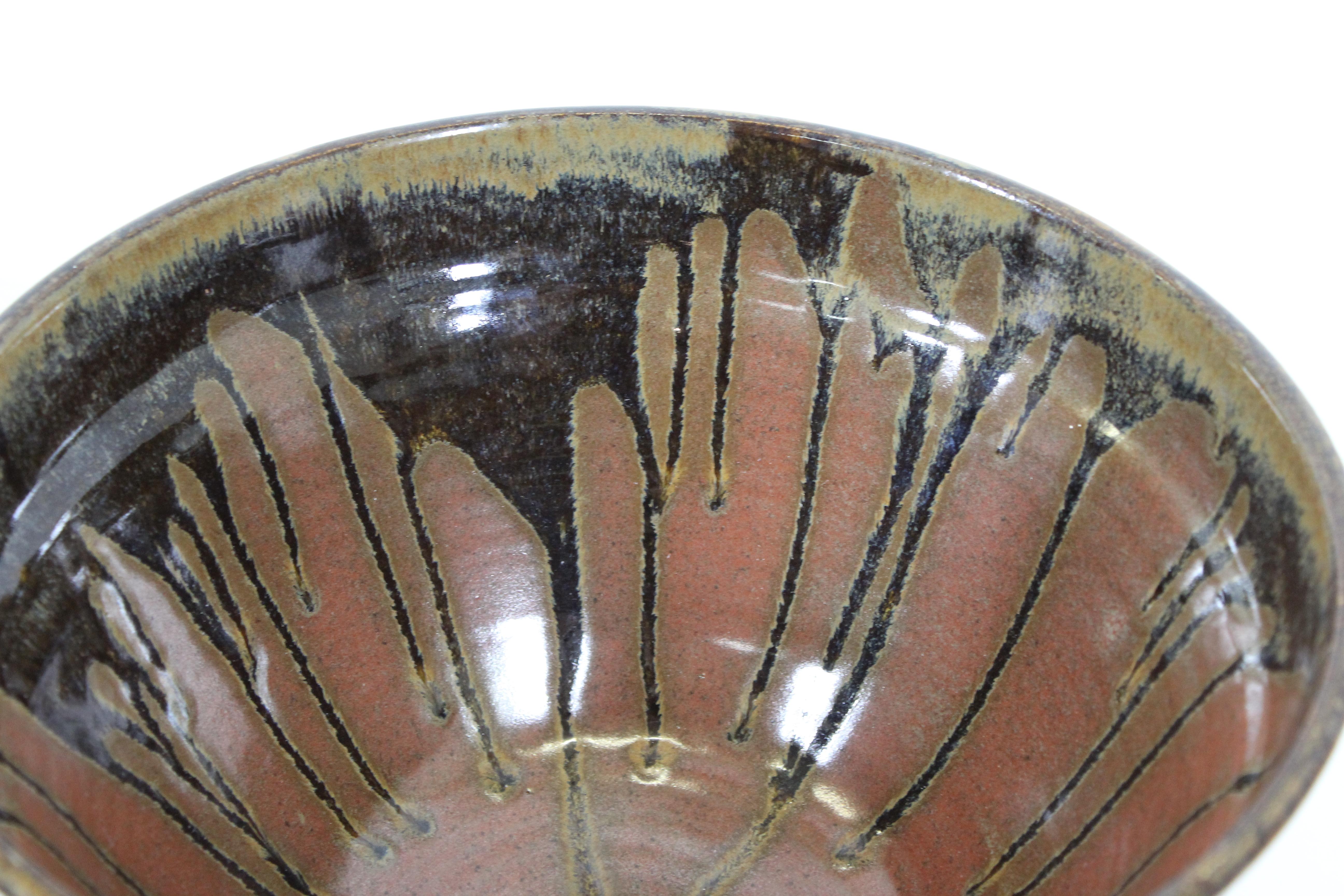 Mid-Century Modern Art Pottery Bowl 1