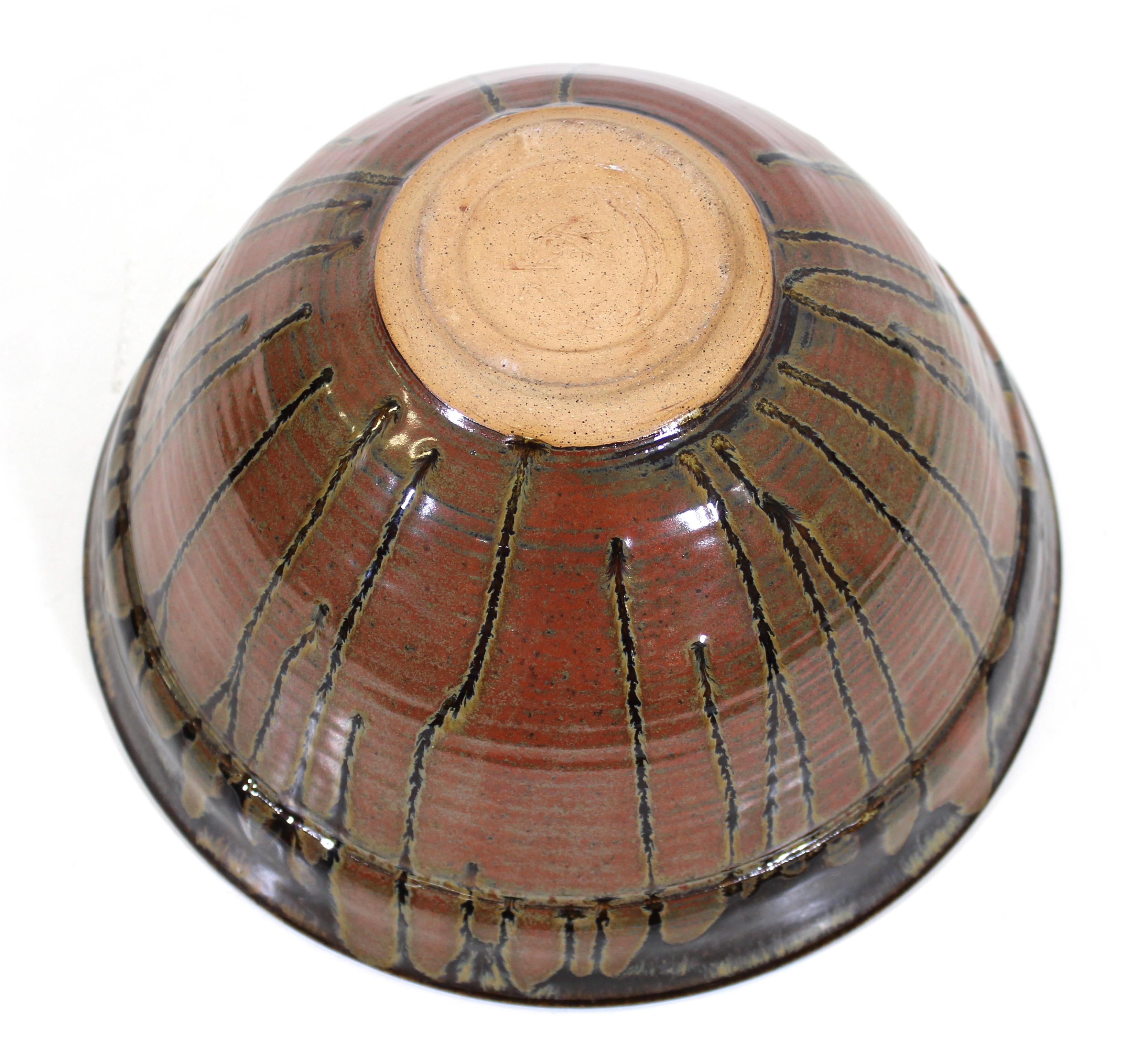 Mid-Century Modern Art Pottery Bowl 2
