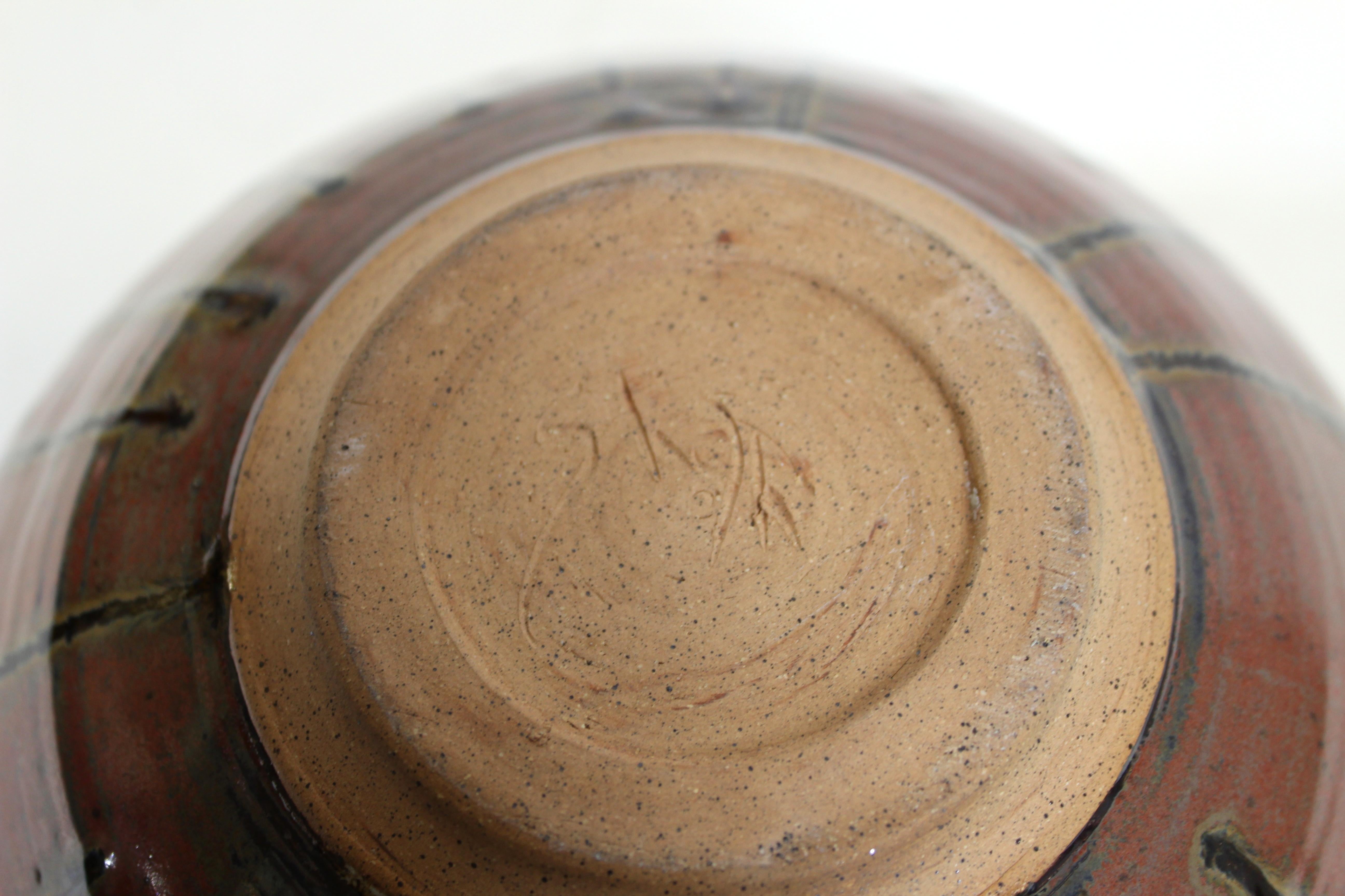 Mid-Century Modern Art Pottery Bowl 3