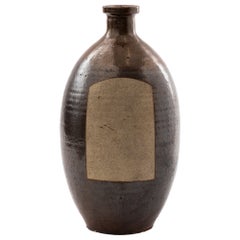 Mid-Century Modern Art Studio Ceramic Bottle Vase