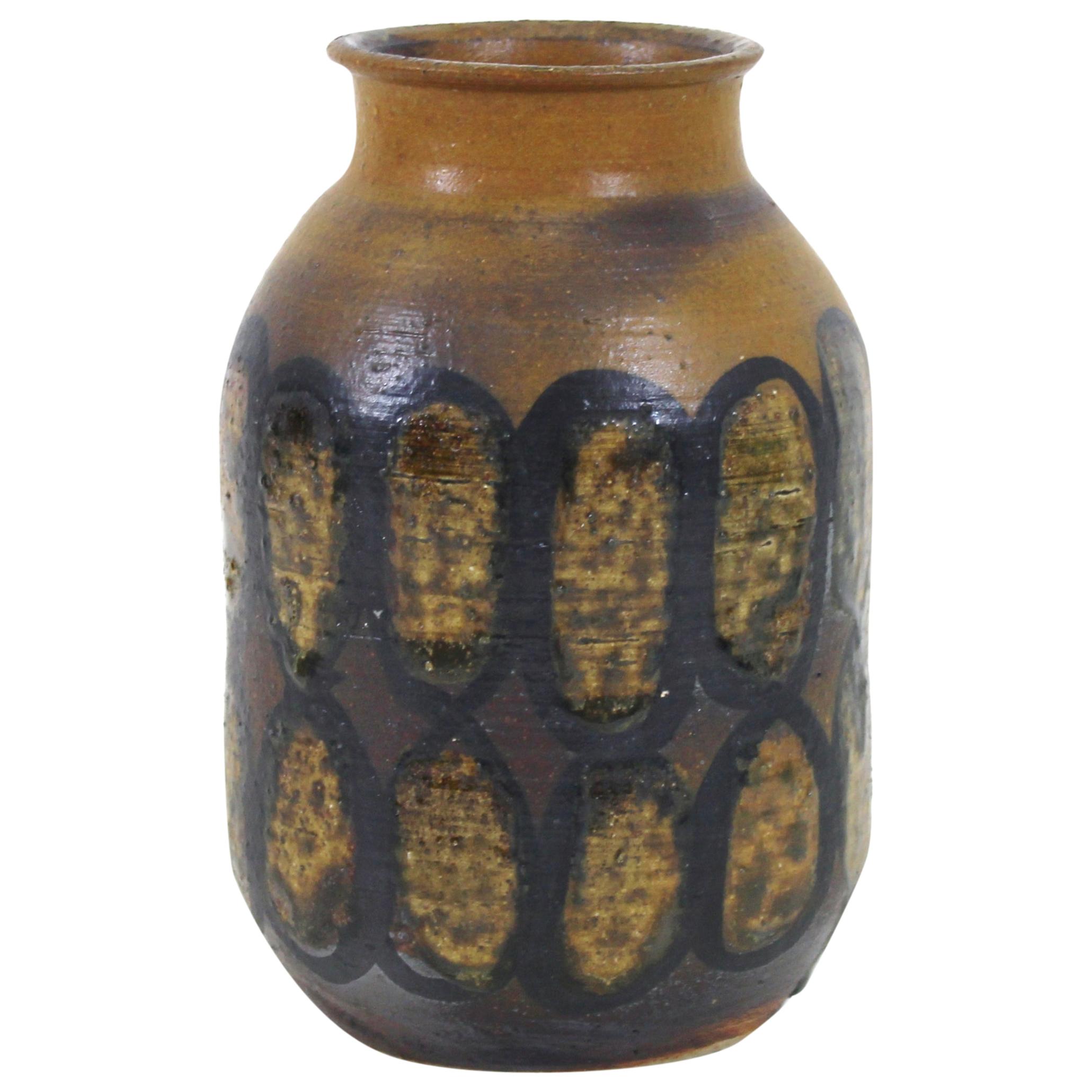 Mid-Century Modern Art Studio Pottery Vase