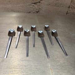 Mid-Century Modern Arthur Salm Nerva Stainless Steel Ice Cream Server Flatware