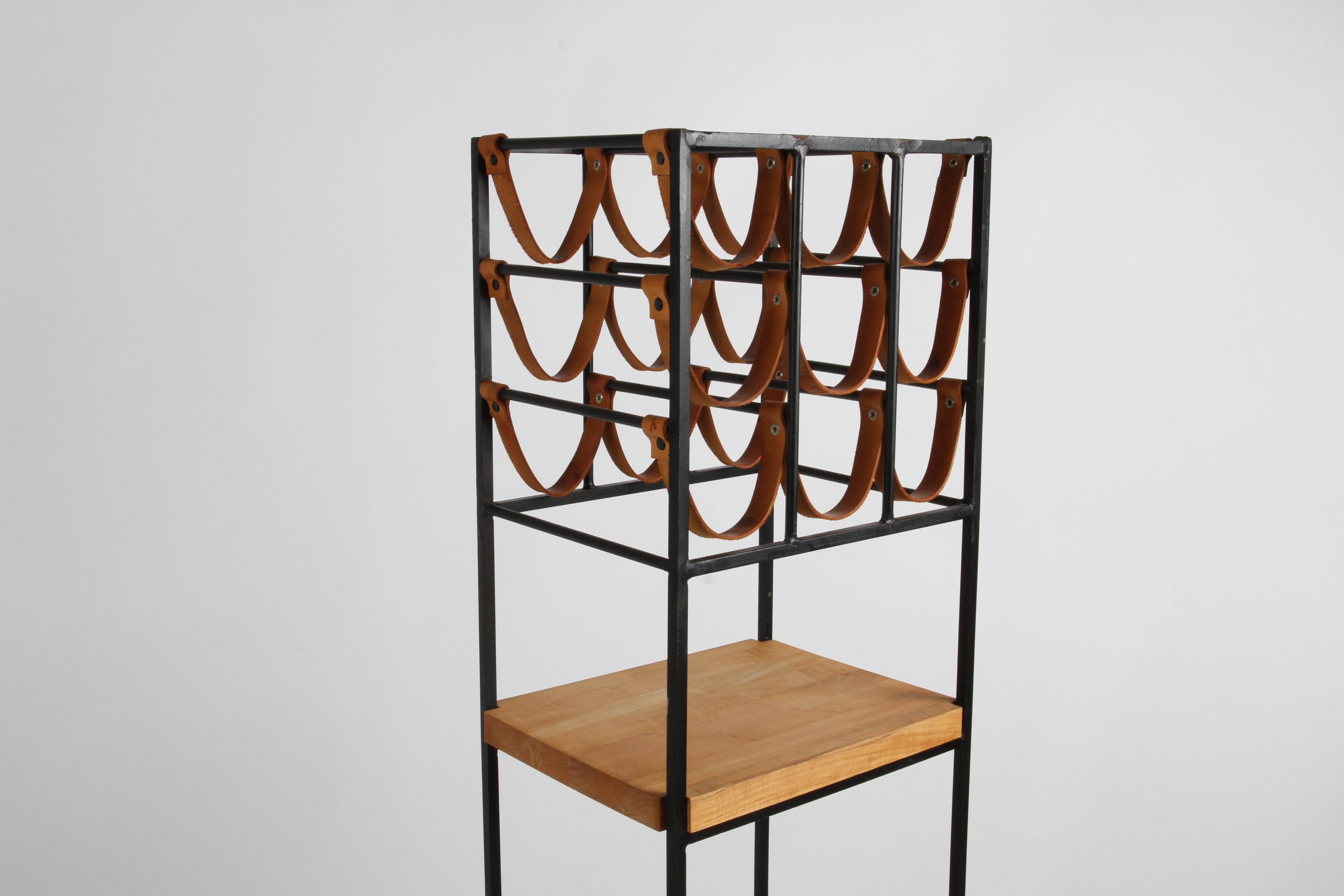 Scaffale per vino da 30 bottiglie di Arthur Umanoff in stile Mid-Century Modern per Shaver Howard in vendita 2