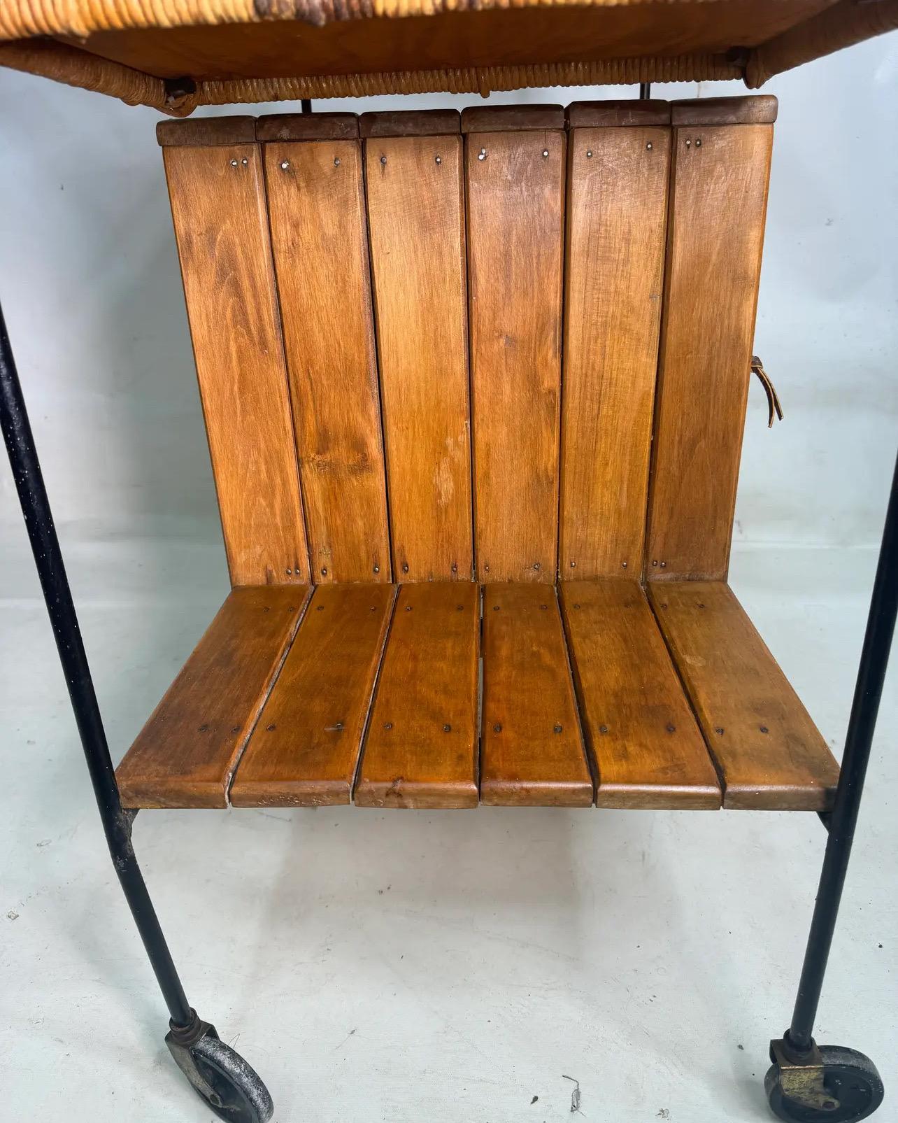 Mid Century Modern Arthur Umanoff Bar Cart 1