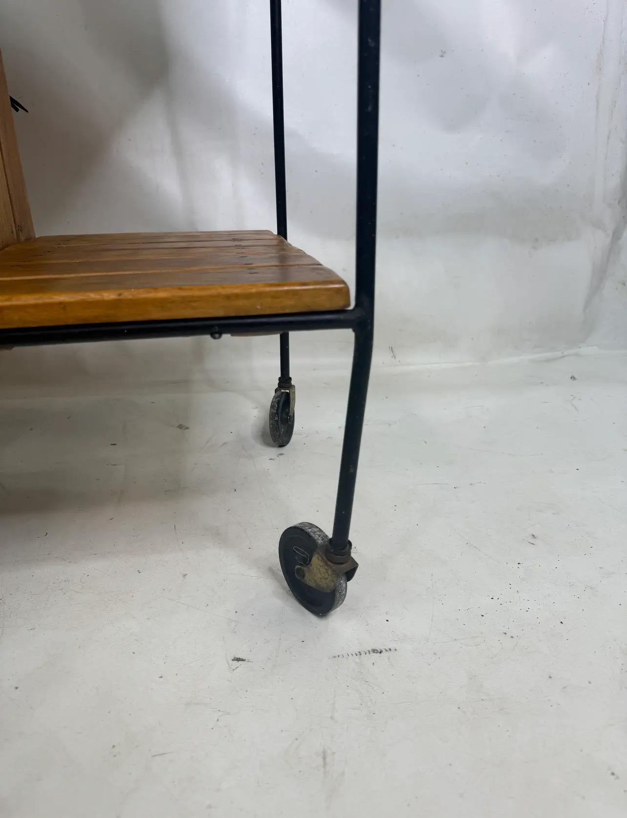 Mid Century Modern Arthur Umanoff Bar Cart 2
