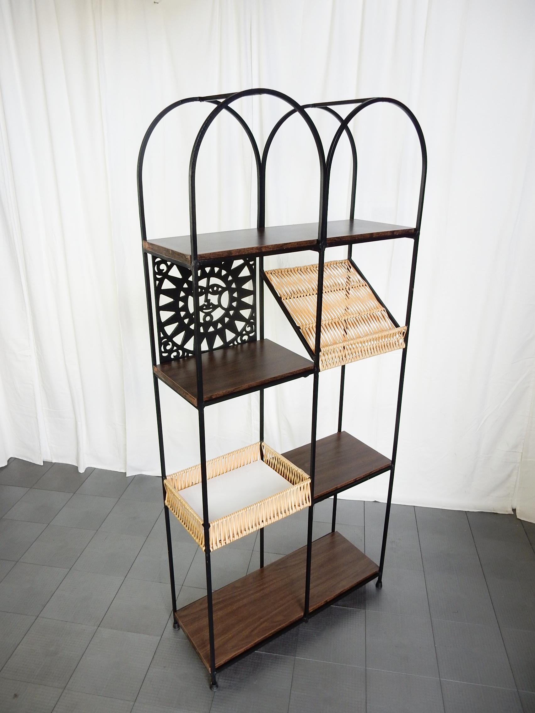 XX secolo Divisorio da camera in rattan Arthur Umanoff Design, metà del secolo scorso in vendita