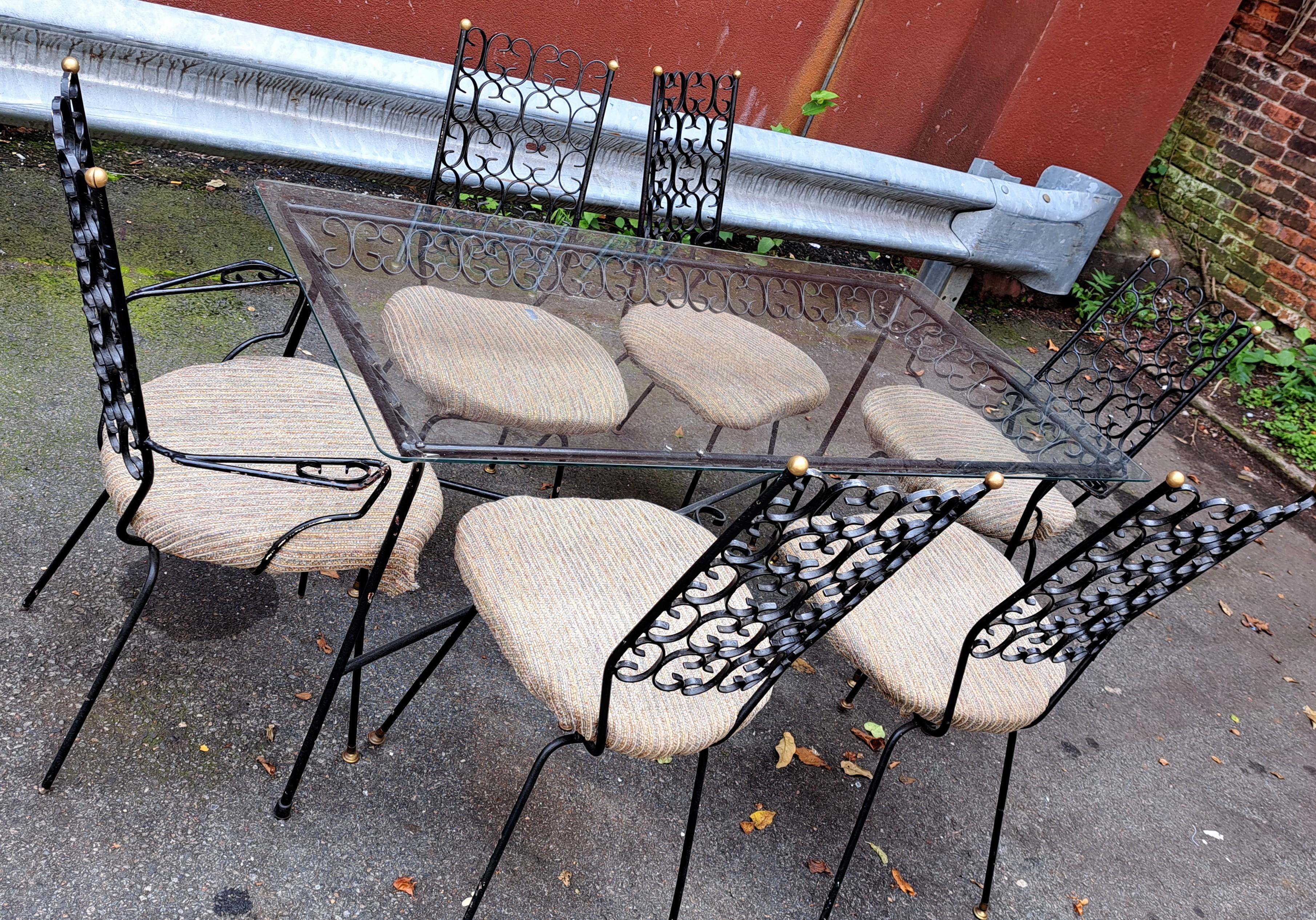 Mid-Century Modern Arthur Umanoff Granada Dining Set  - Unsigned  For Sale 2