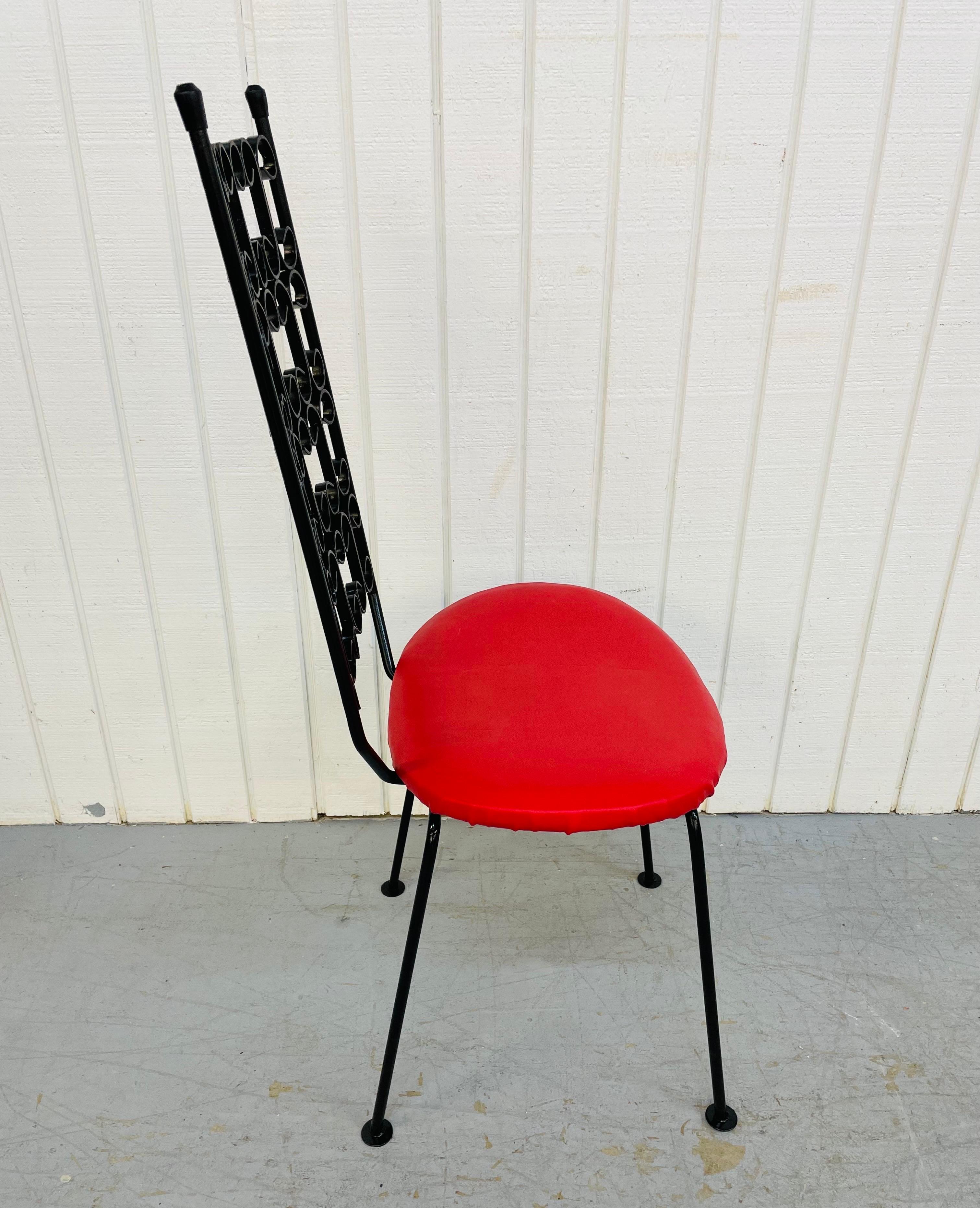 Mid-20th Century Mid-Century Modern Arthur Umanoff Wrought Iron Patio Chairs