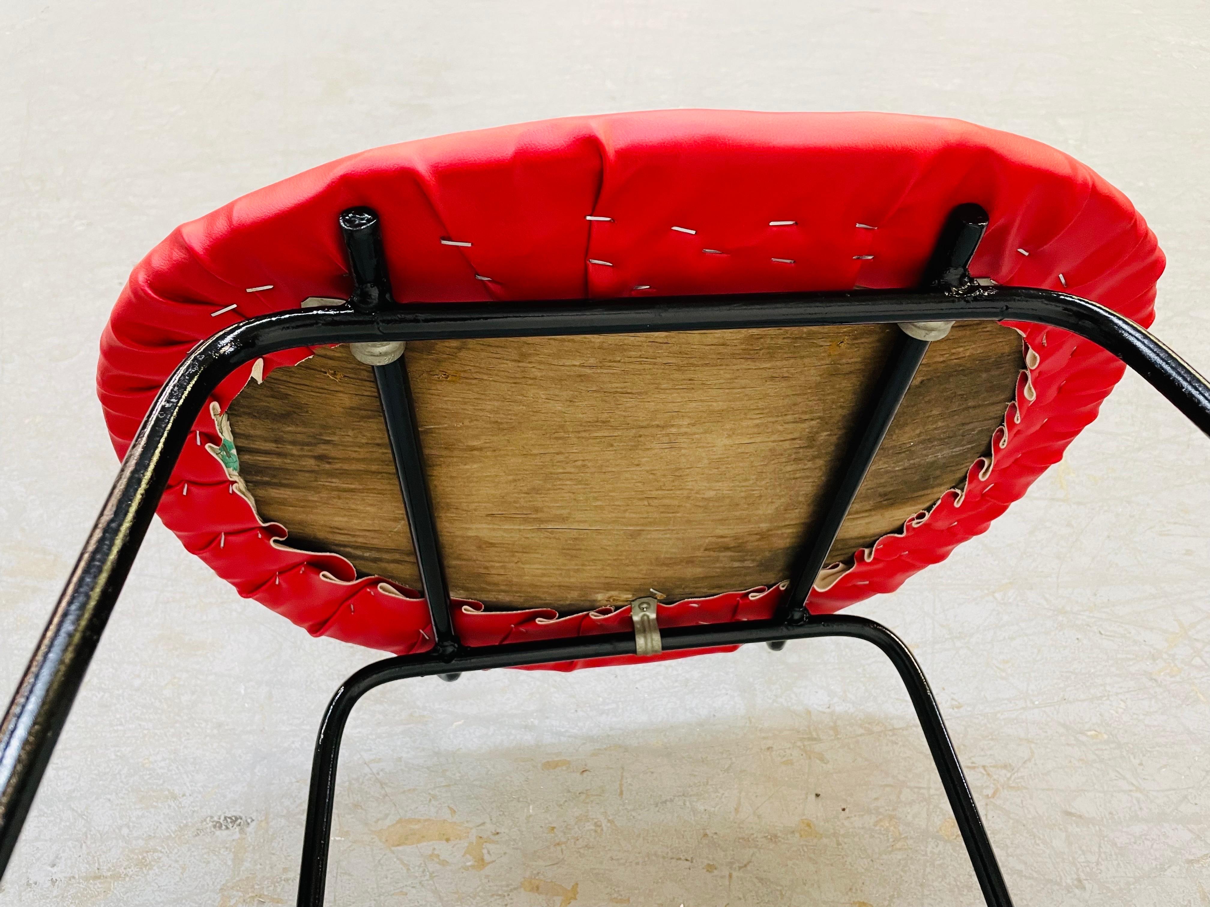 Mid-Century Modern Arthur Umanoff Wrought Iron Patio Chairs 1