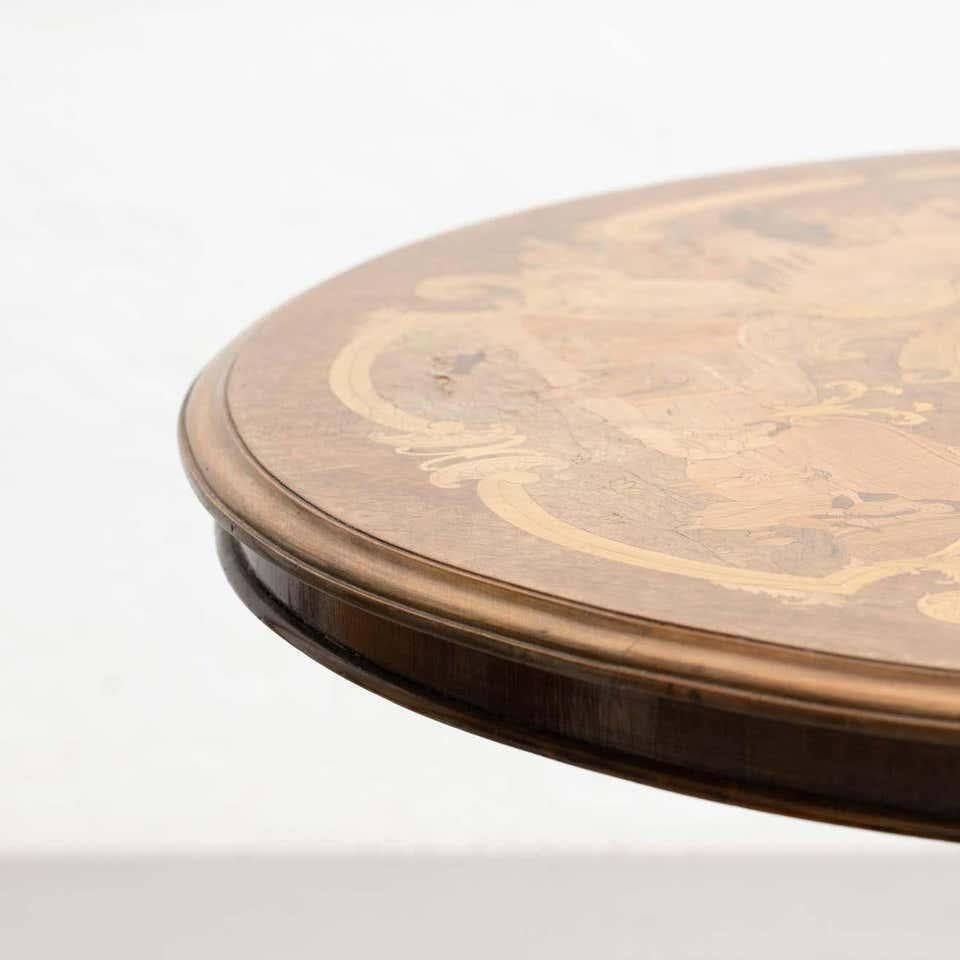 Mid-Century Modern Table d'appoint articulée moderne du milieu du siècle dernier, vers 1940 en vente