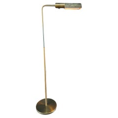 Retro Mid-Century Modern Articulating Brass Floor Lamp by Casella