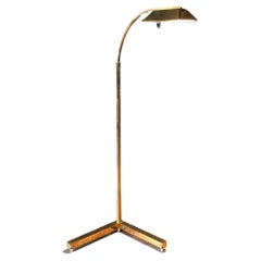 Mid-Century Modern Articulating Brass Floor Lamp by Casella Mid-Century Modern Articulating Brass Floor Lamp by Casella