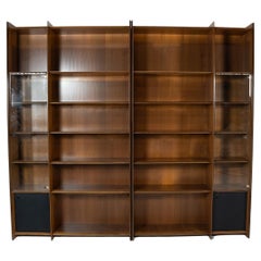 Libreria Artona di metà secolo di Afra & Tobia Scarpa, Maxalto, anni '60