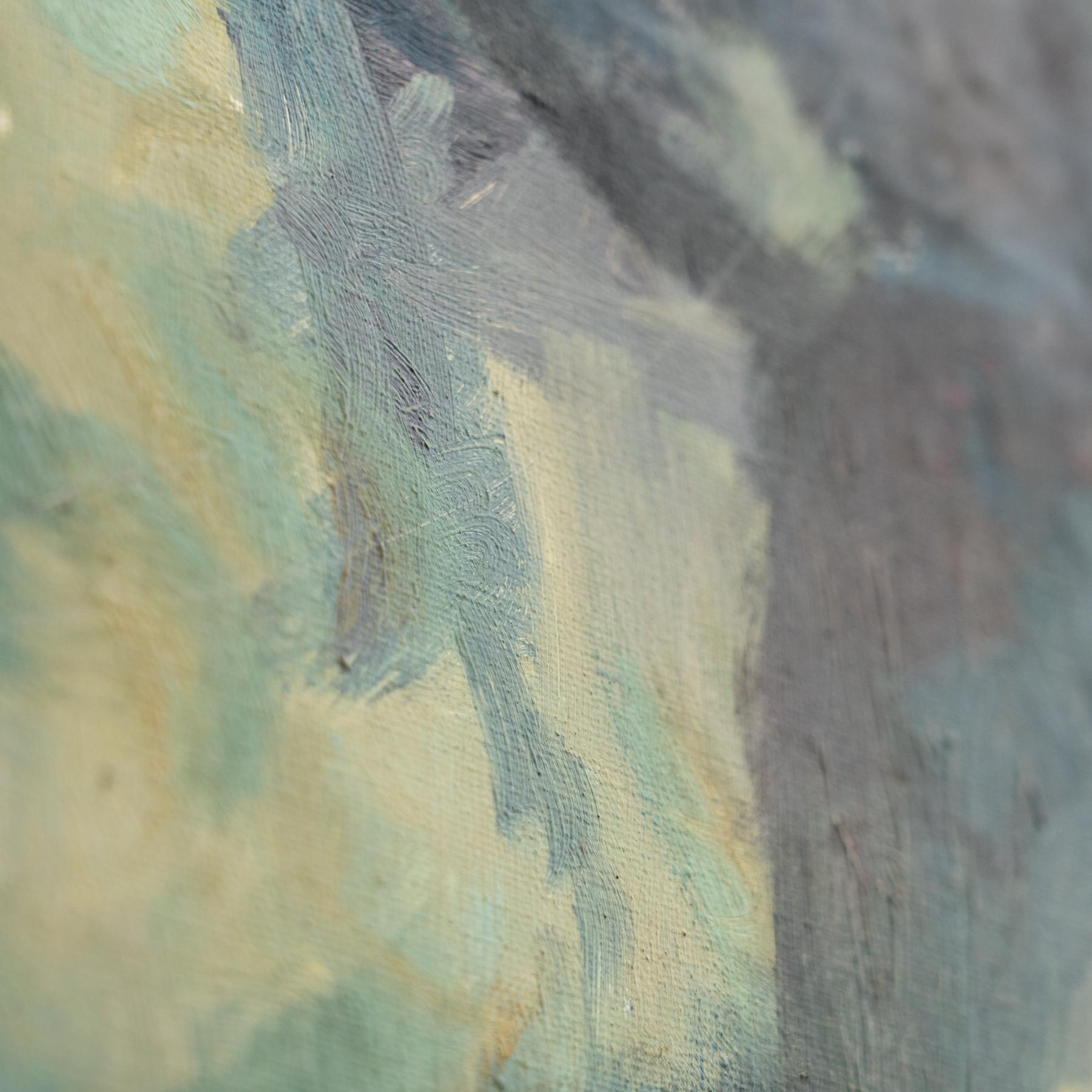 Opera d'arte moderna di metà secolo Pittura, 1960 circa in vendita 2