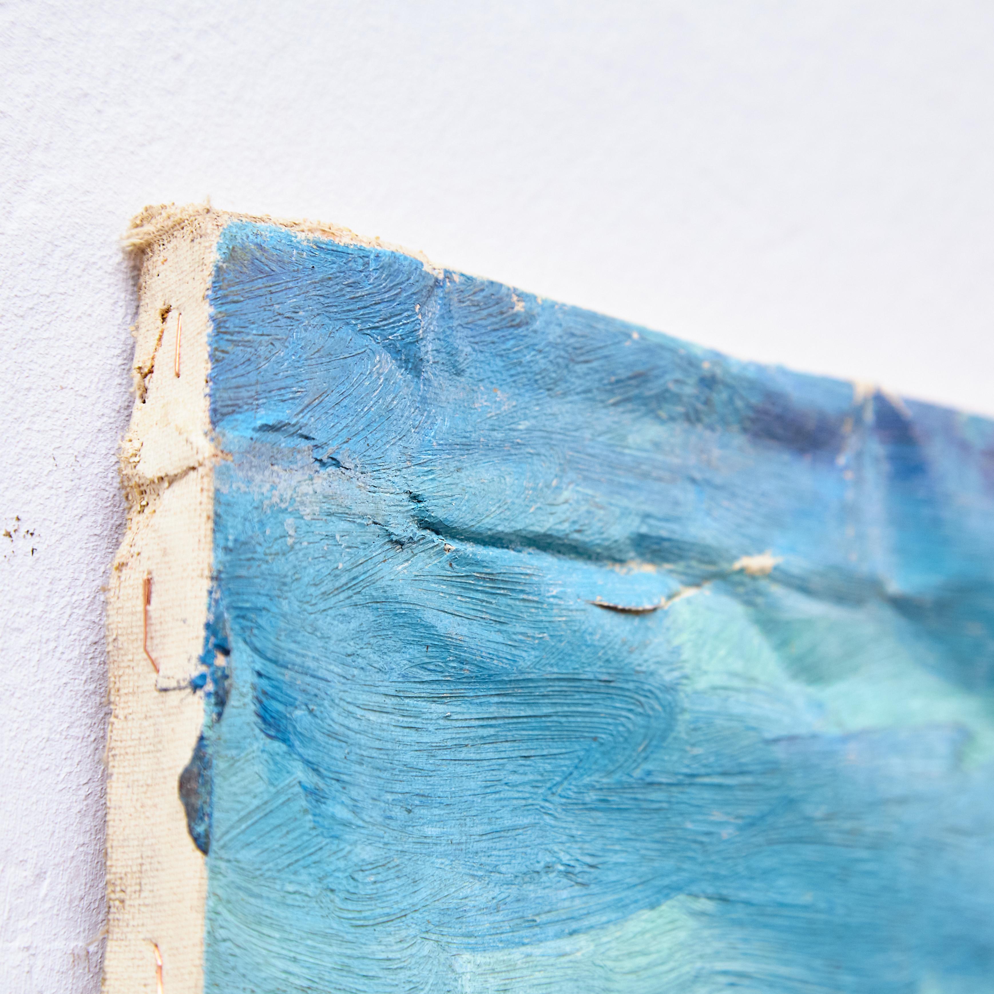 Obra de arte moderno de mediados de siglo Pintura, hacia 1977 en venta 4